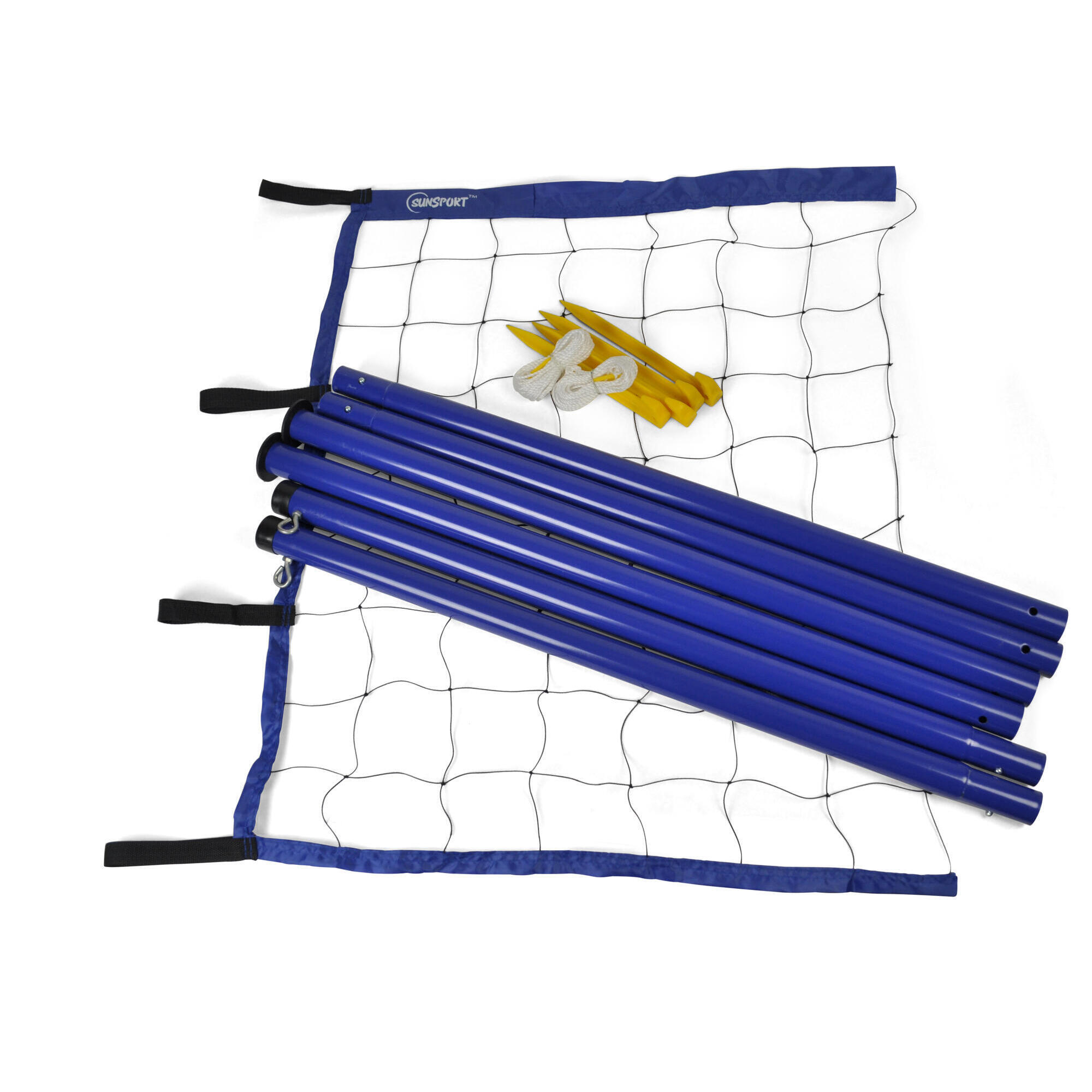 Sunsport siatka do siatkówki ze stelażem 9,75 m