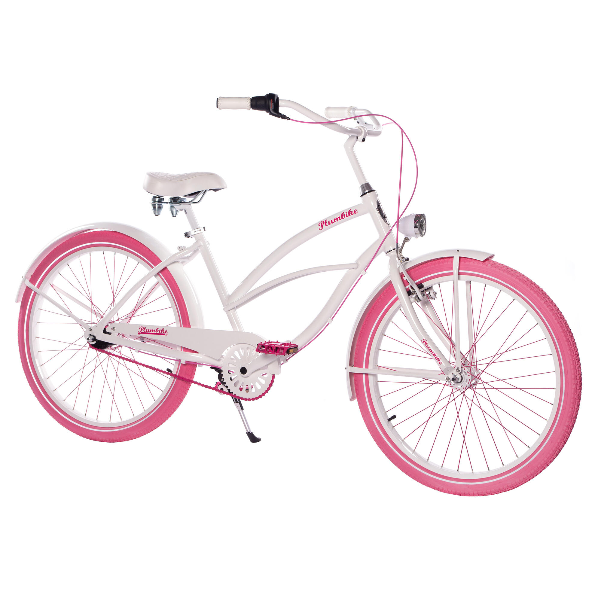 Rower miejski damski Plumbike La Donna Lola 7B z hamulcem v-brake