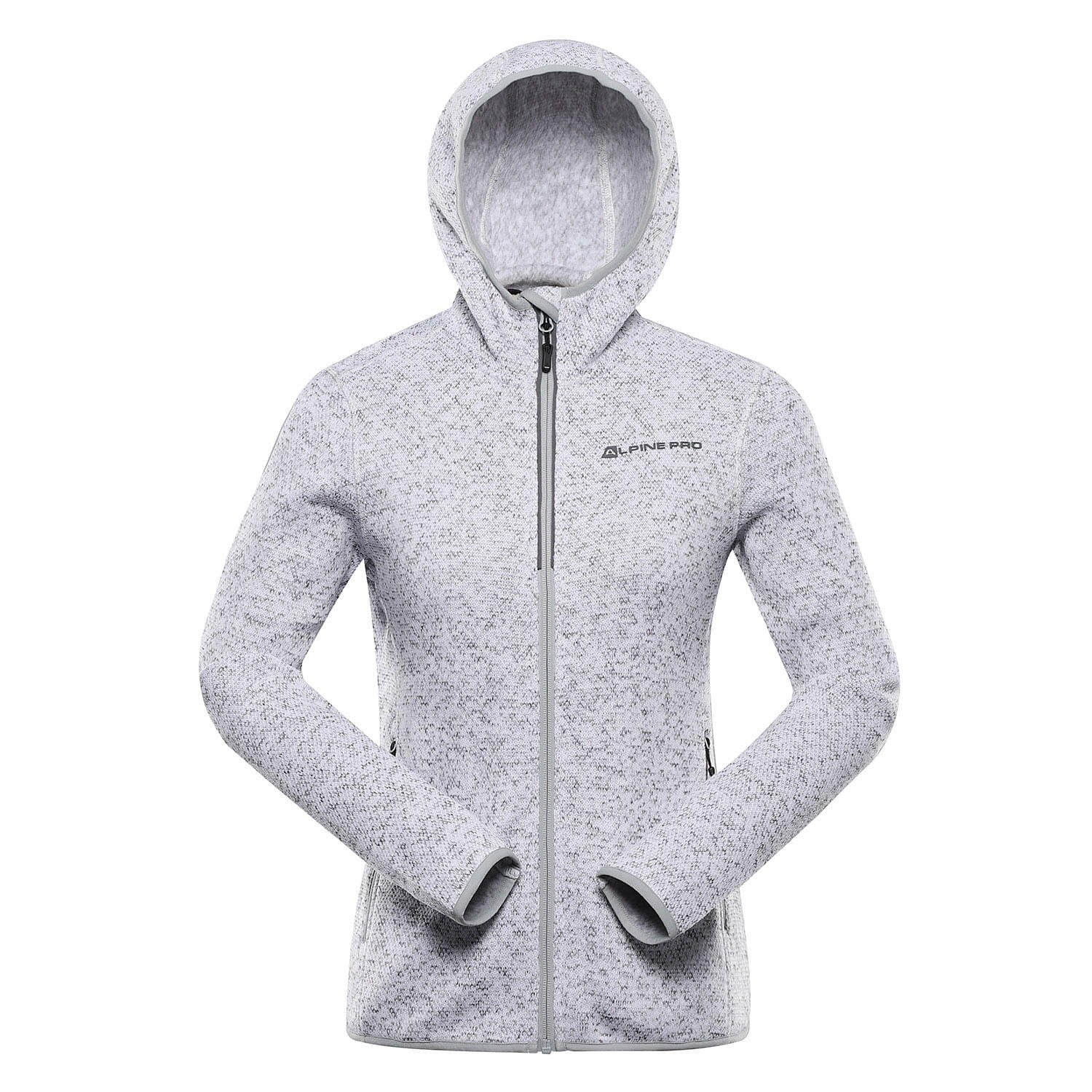 Bluza damska polarowa z kapturem Alpine Pro Zega 2