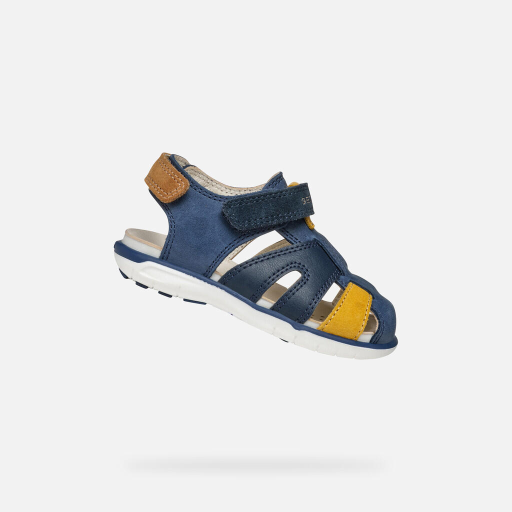 Sandały GEOX B SANDAL DELHI BOY Niebieski