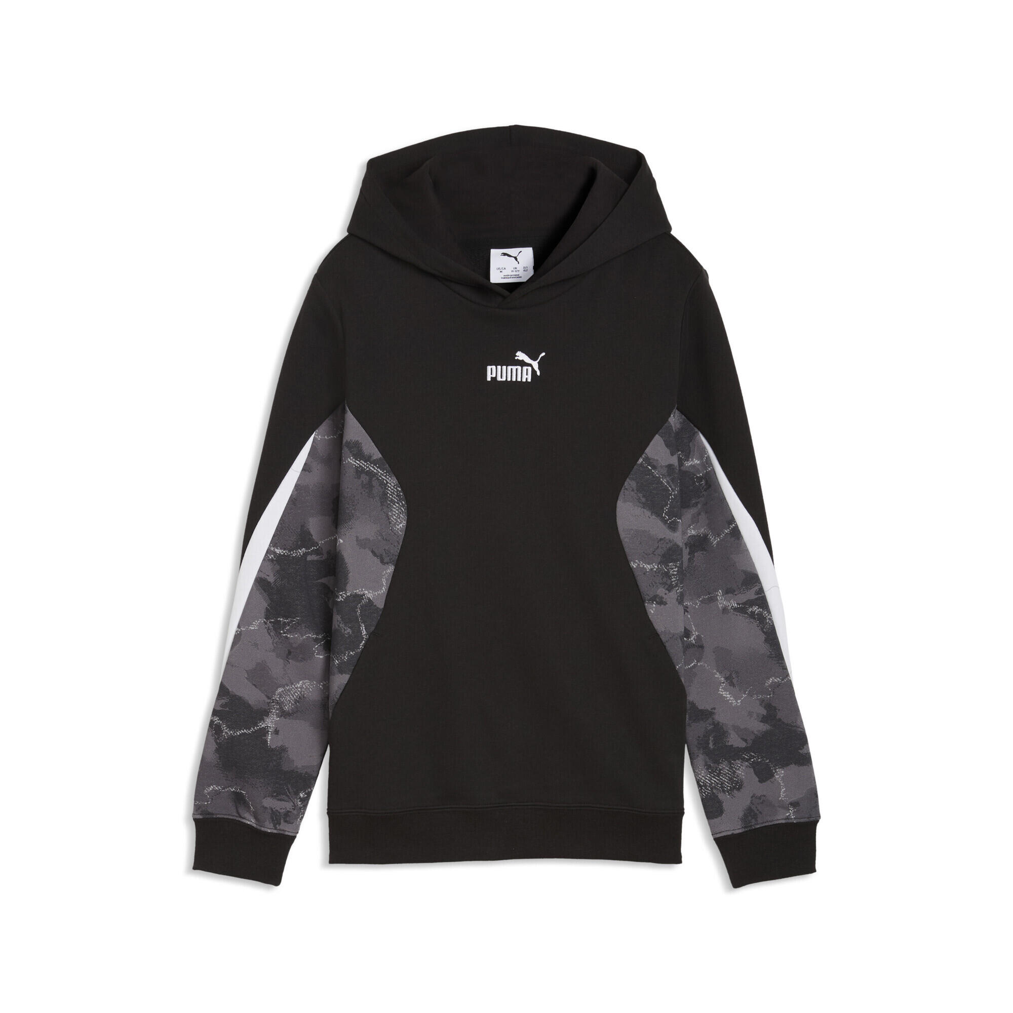 Młodzieżowa bluza z kapturem Essentials Camo PUMA