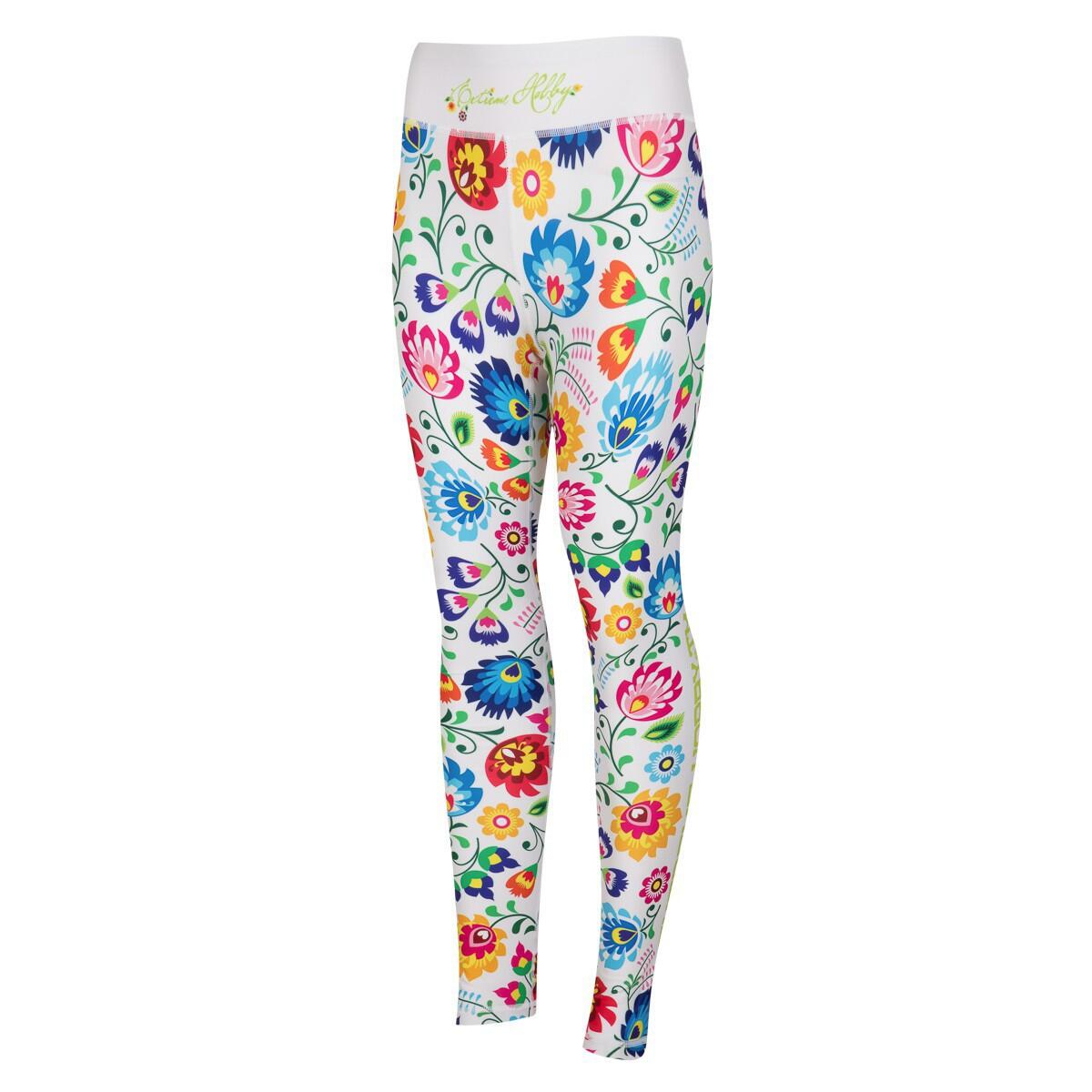 Legginsy sportowe damskie EXTREME HOBBY FOLK 2