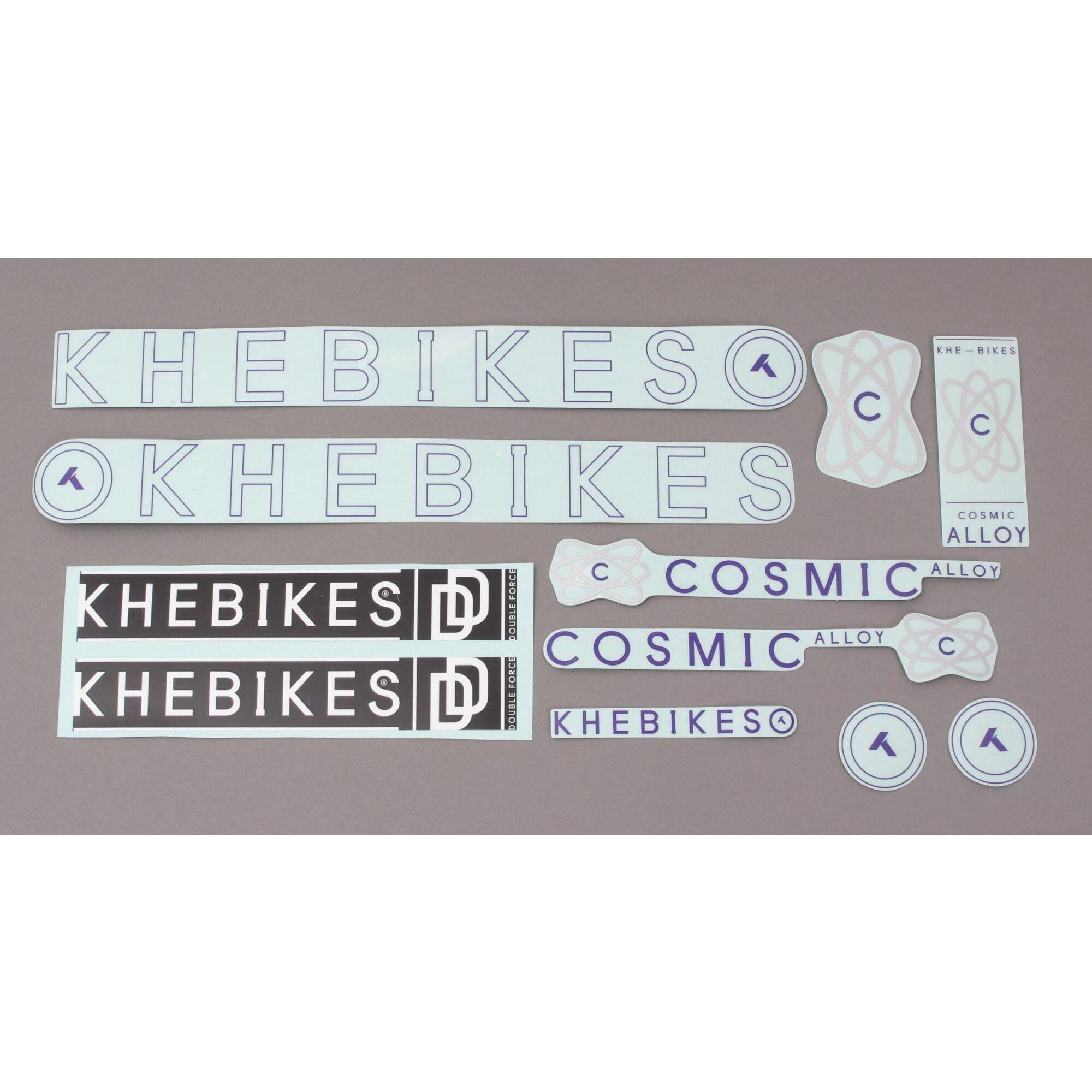 Oryginalny zestaw naklejek KHE COSMIC AL