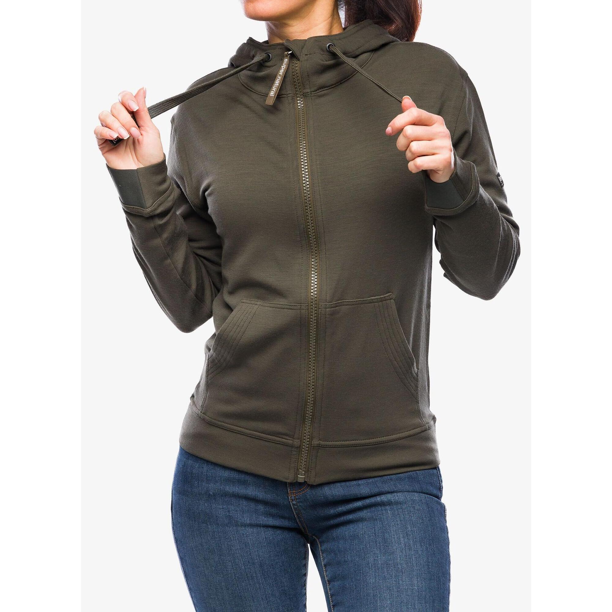 Bluza rozpinana damska Super.natural Solution Hoodie