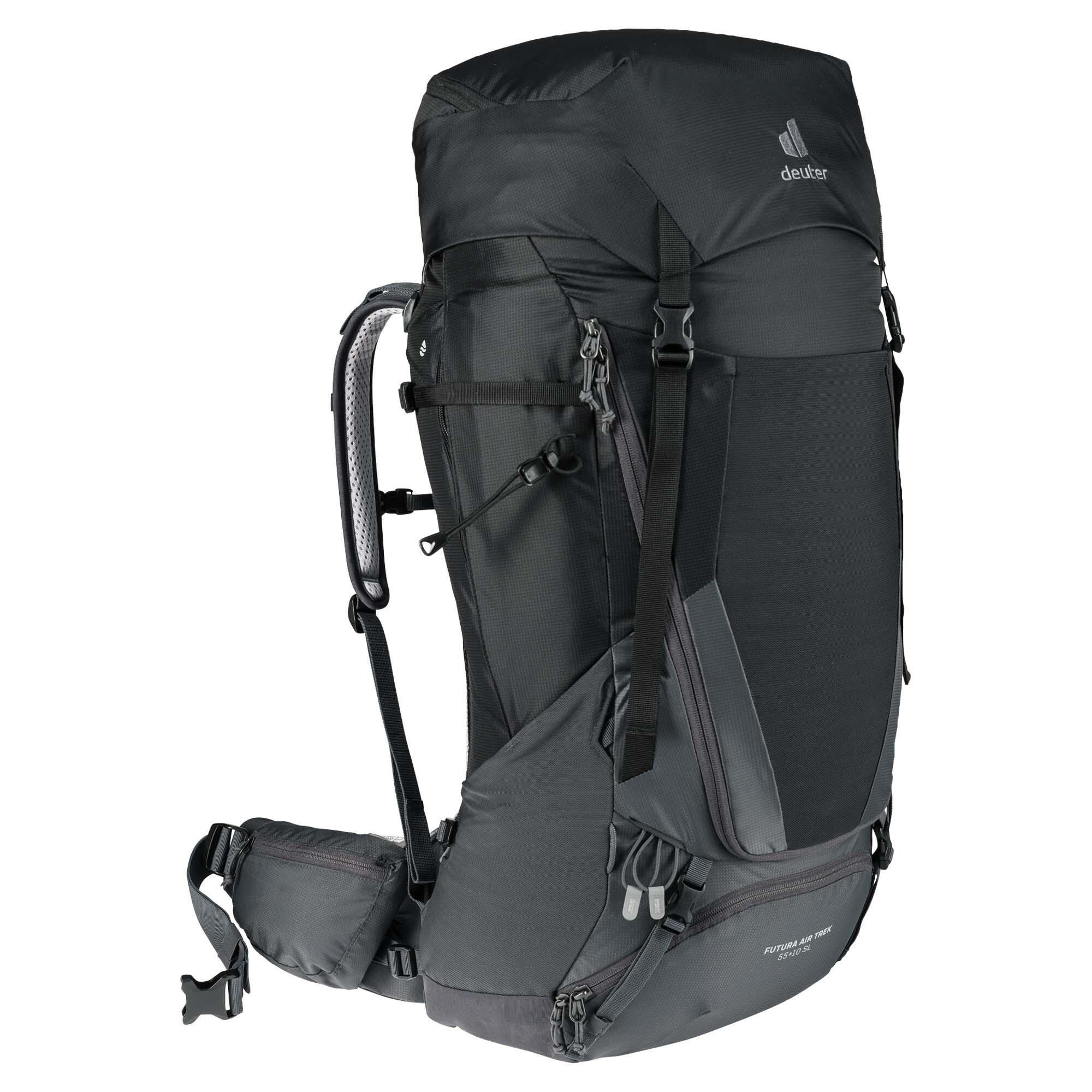 Plecak trekkingowy Deuter Futura Air Trek 55 + 10 SL damski - black