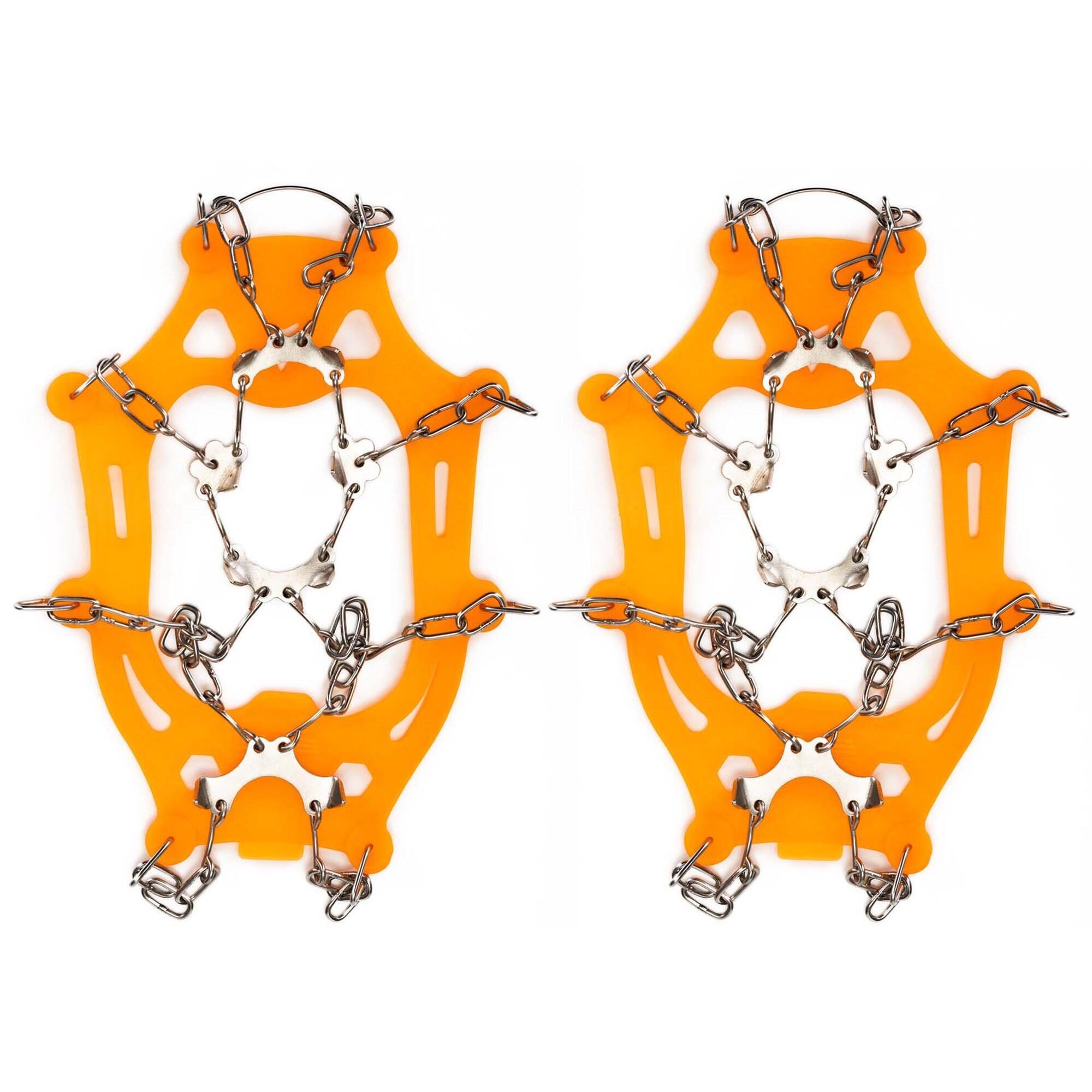 Raczki na buty turystyczne stalowe antypoślizgowe nakładki rozmiar 40-45