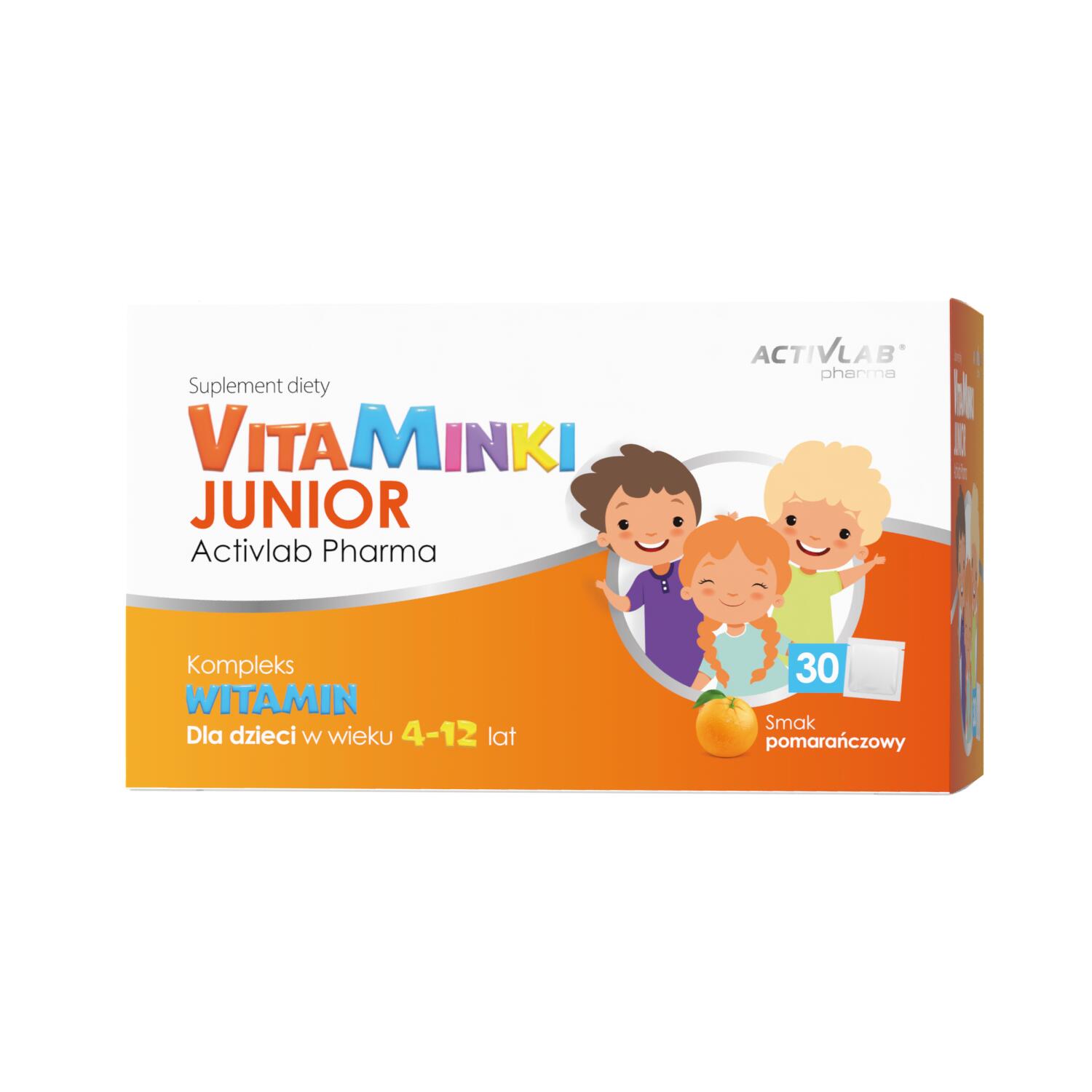 Witaminy dla dzieci VitaMinki JUNIOR Activlab Pharma
