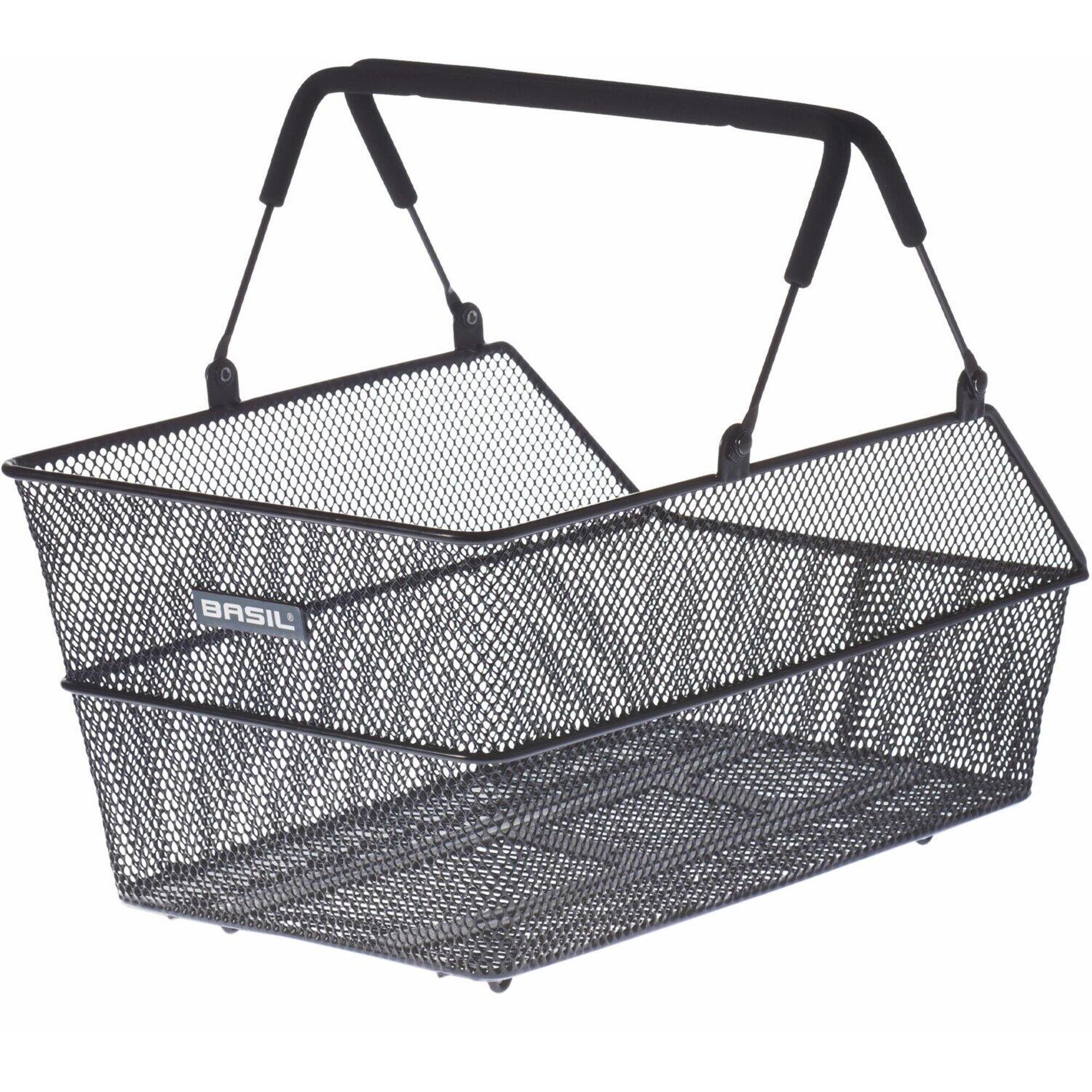 Kosz Rowerowy Cento Multi System 45 X 33 X 24 Cm - Czarny