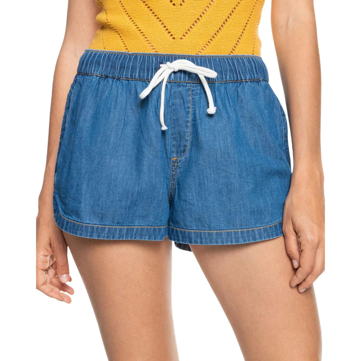 Spodenki turystyczne damskie Roxy New Impossible Denim jeansowe