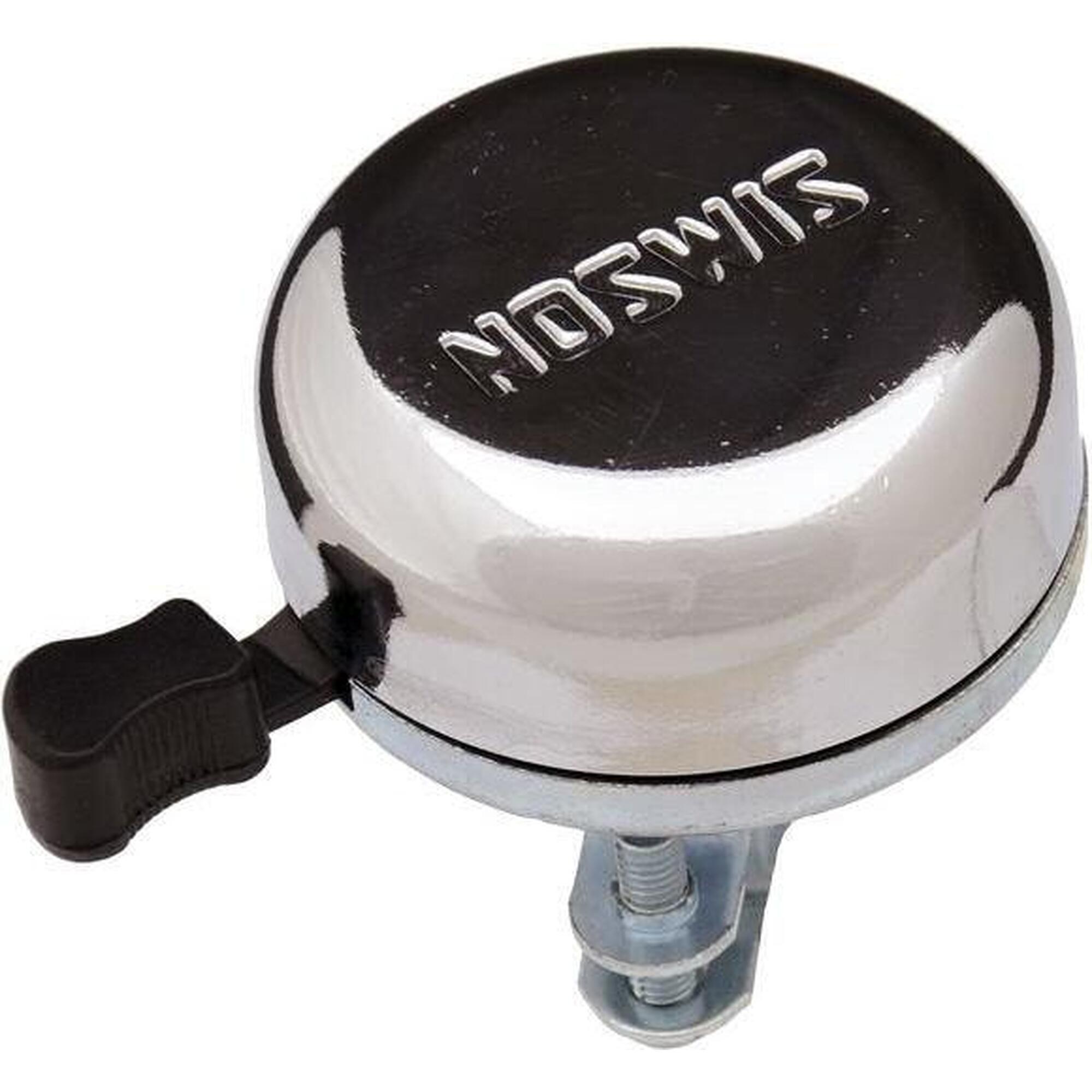 Tradycyjny Dzwonek Rowerowy - Stal Chromowana