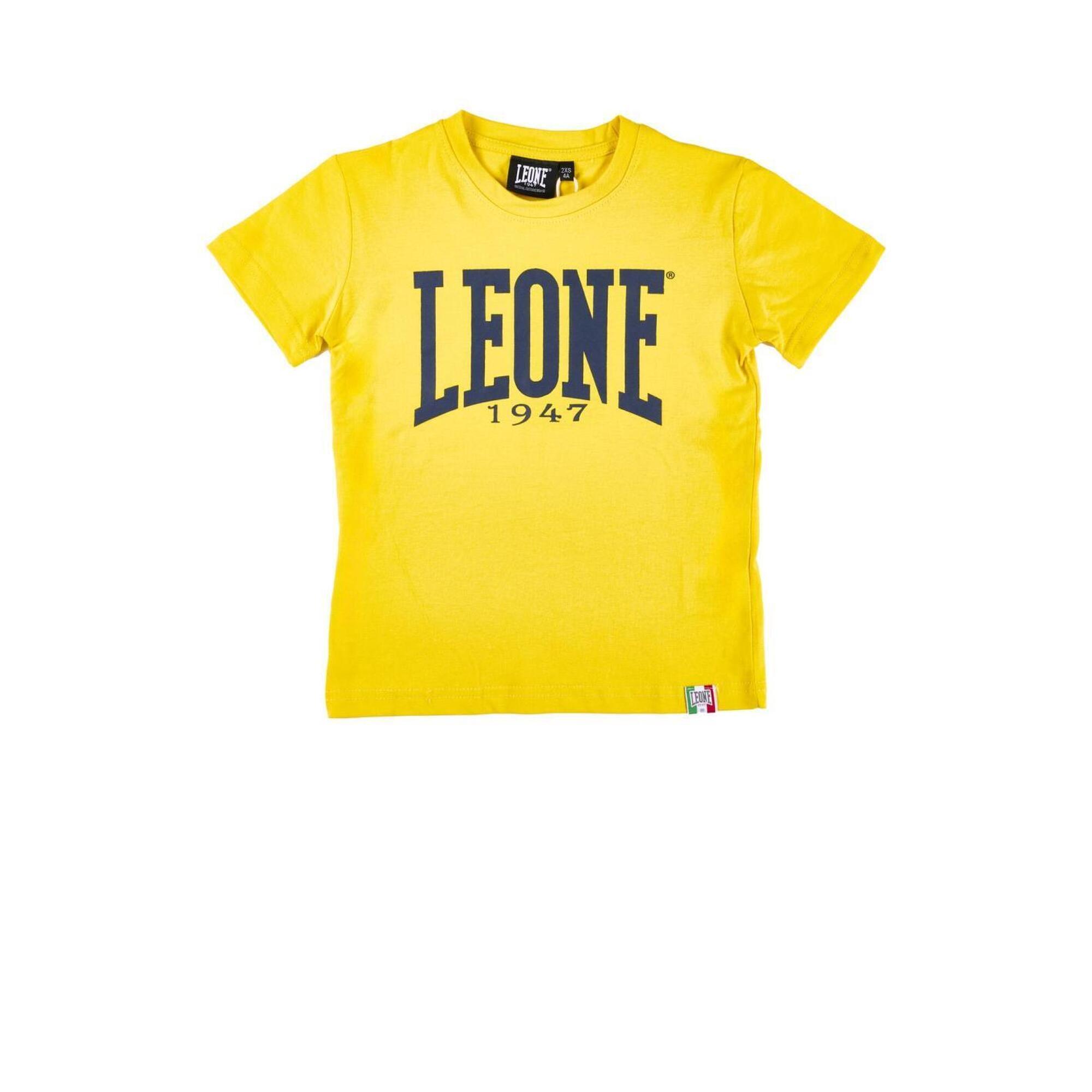 Dziecięcy t-shirt basic Leone z krótkim rękawem