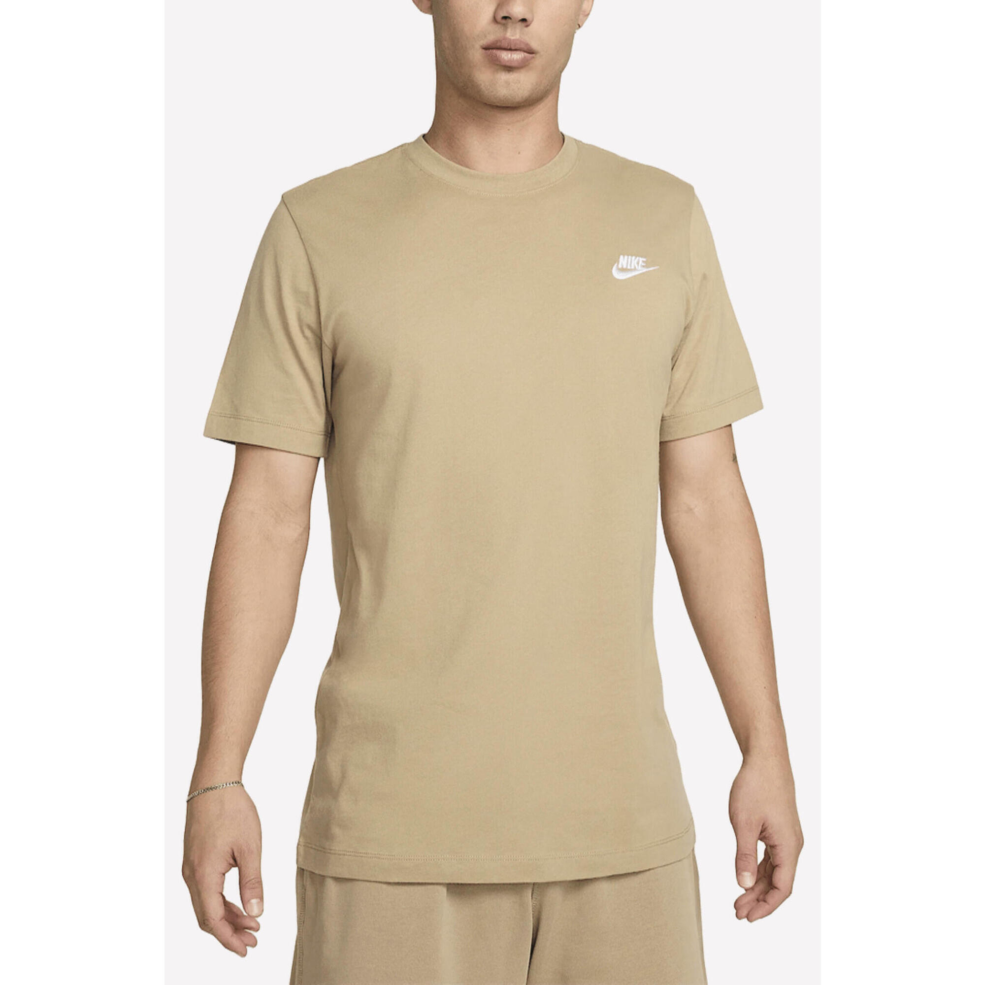 Koszulka Nike Sportswear Club 297 beżowy parachute