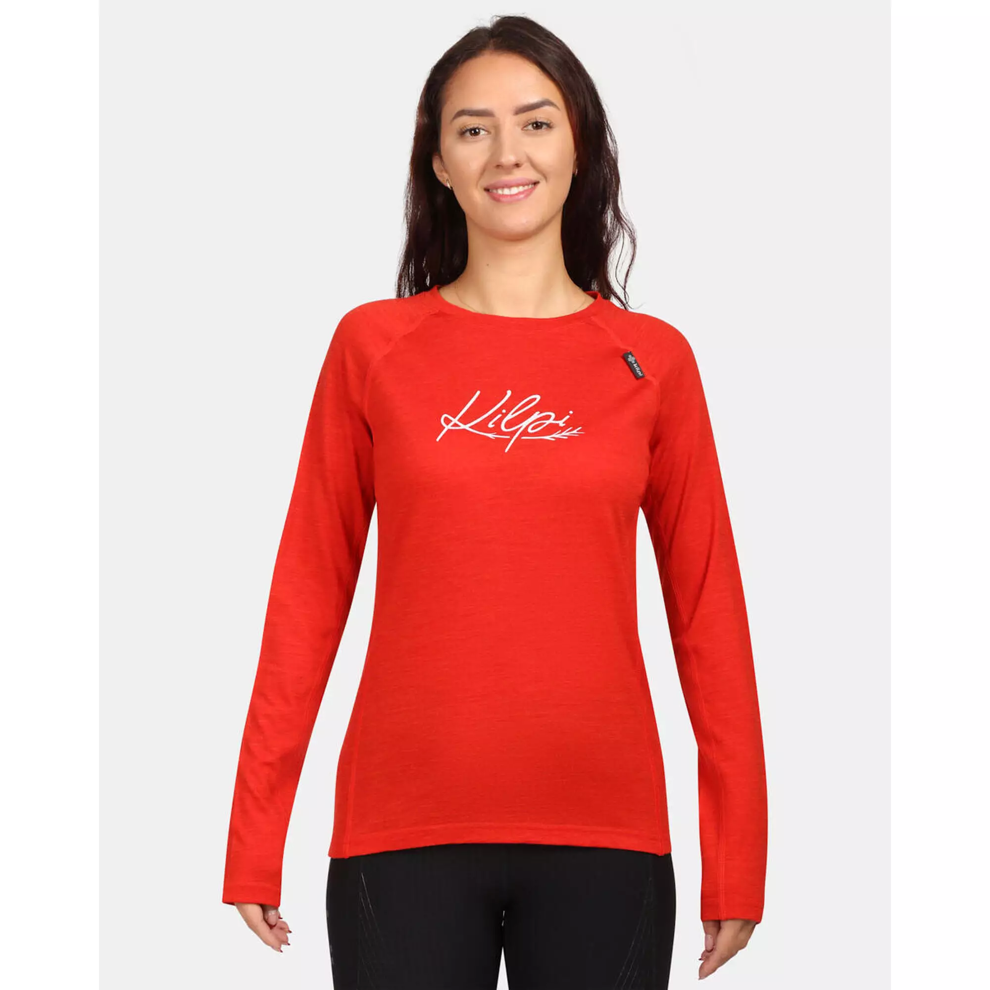 Damska warstwa bazowa z wełny merino Kilpi MAVORA TOP-W