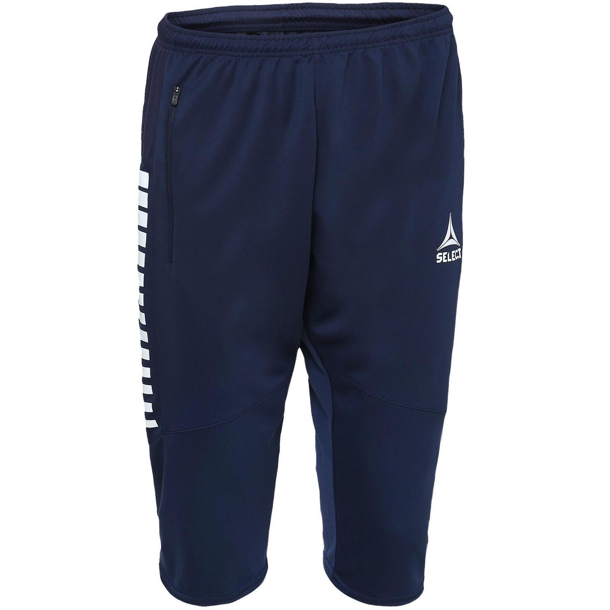 Spodnie piłkarskie 3/4 męskie Select Argentina granatowe