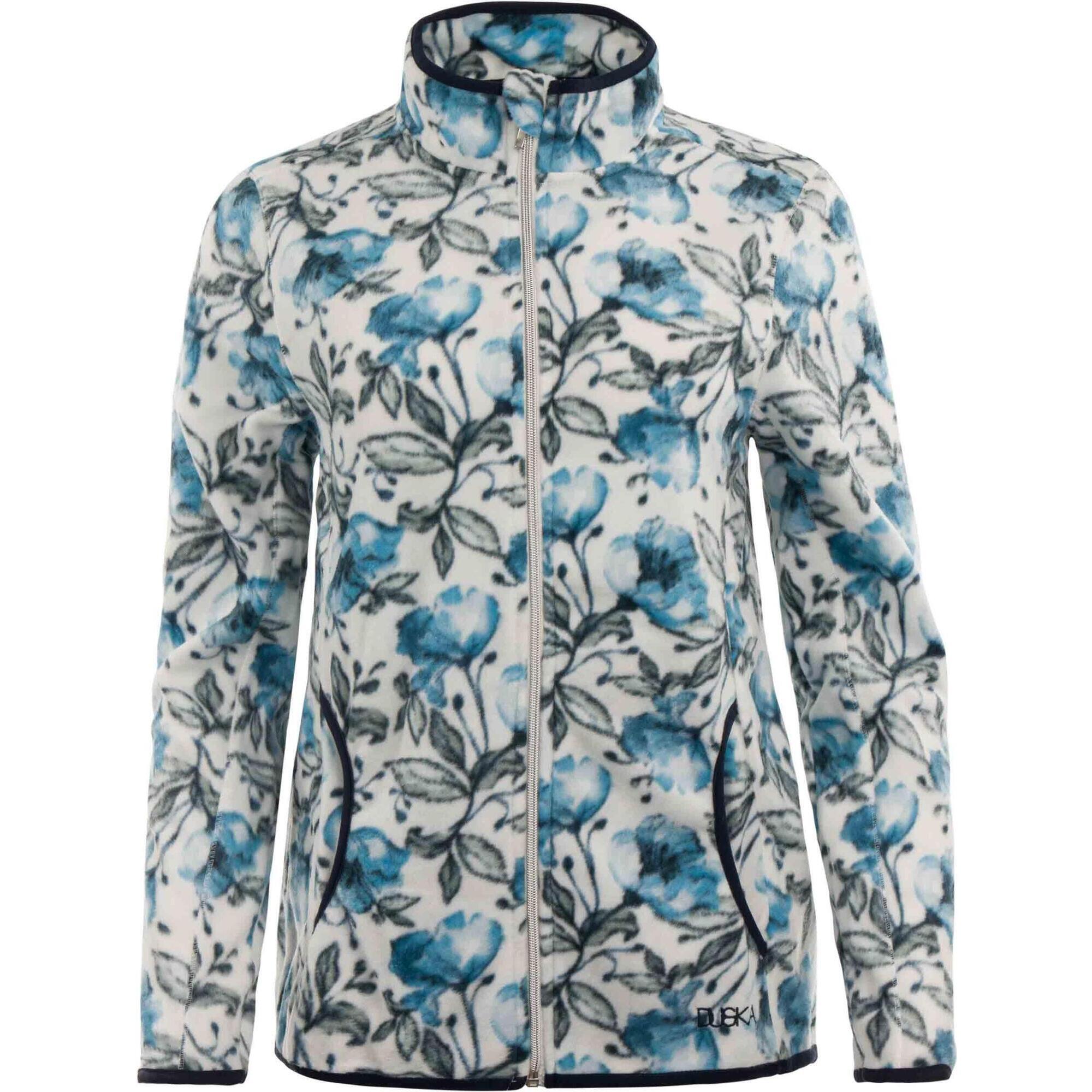 Glemo Bluza damska Sindy – mikropolar, kaptur i zamek, M