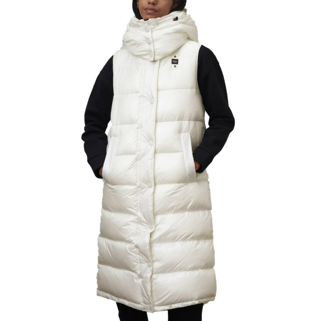 BLAUER SMANICATI IMBOTTITO OV Biały