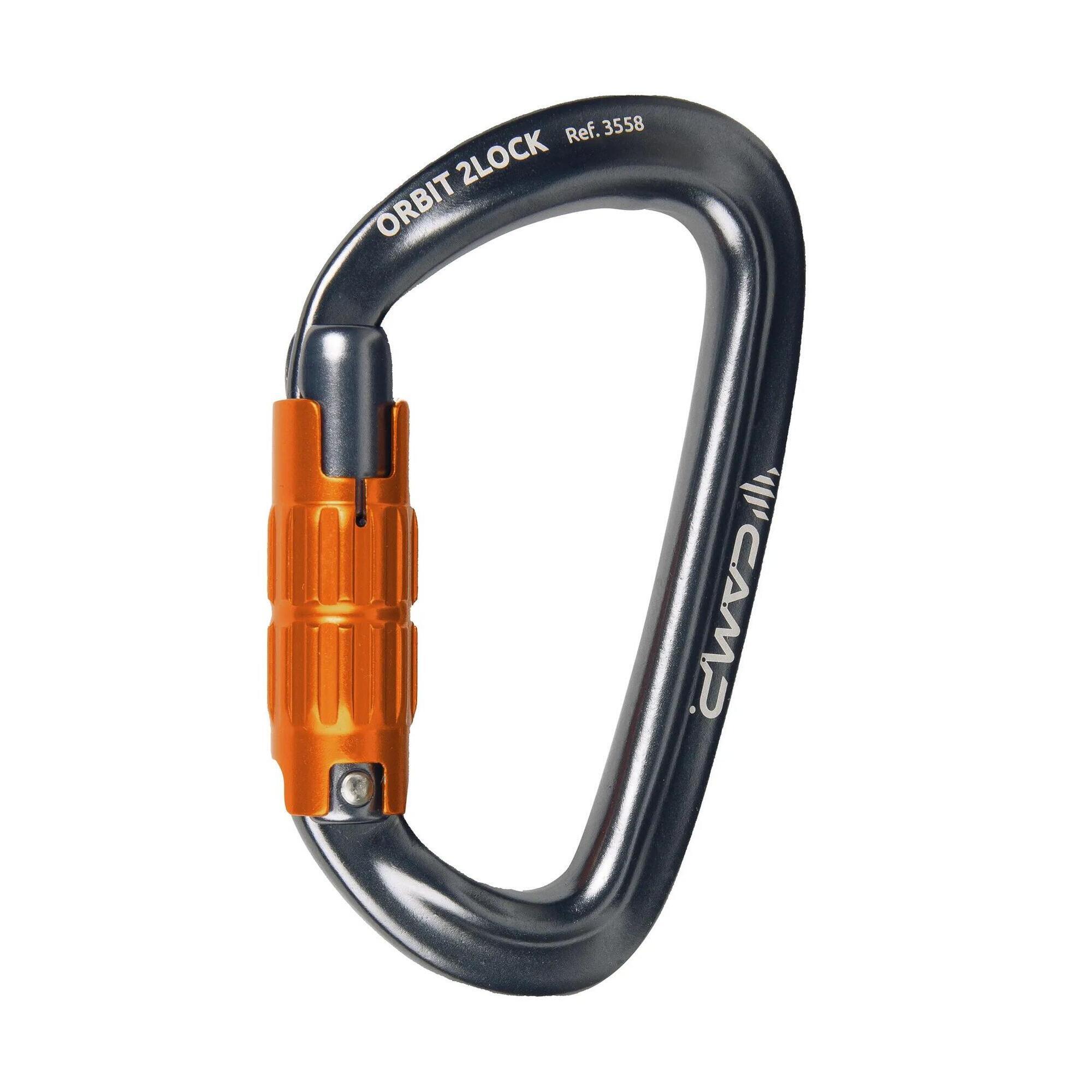 Karabinek wspinaczkowy Camp Orbit 2Lock