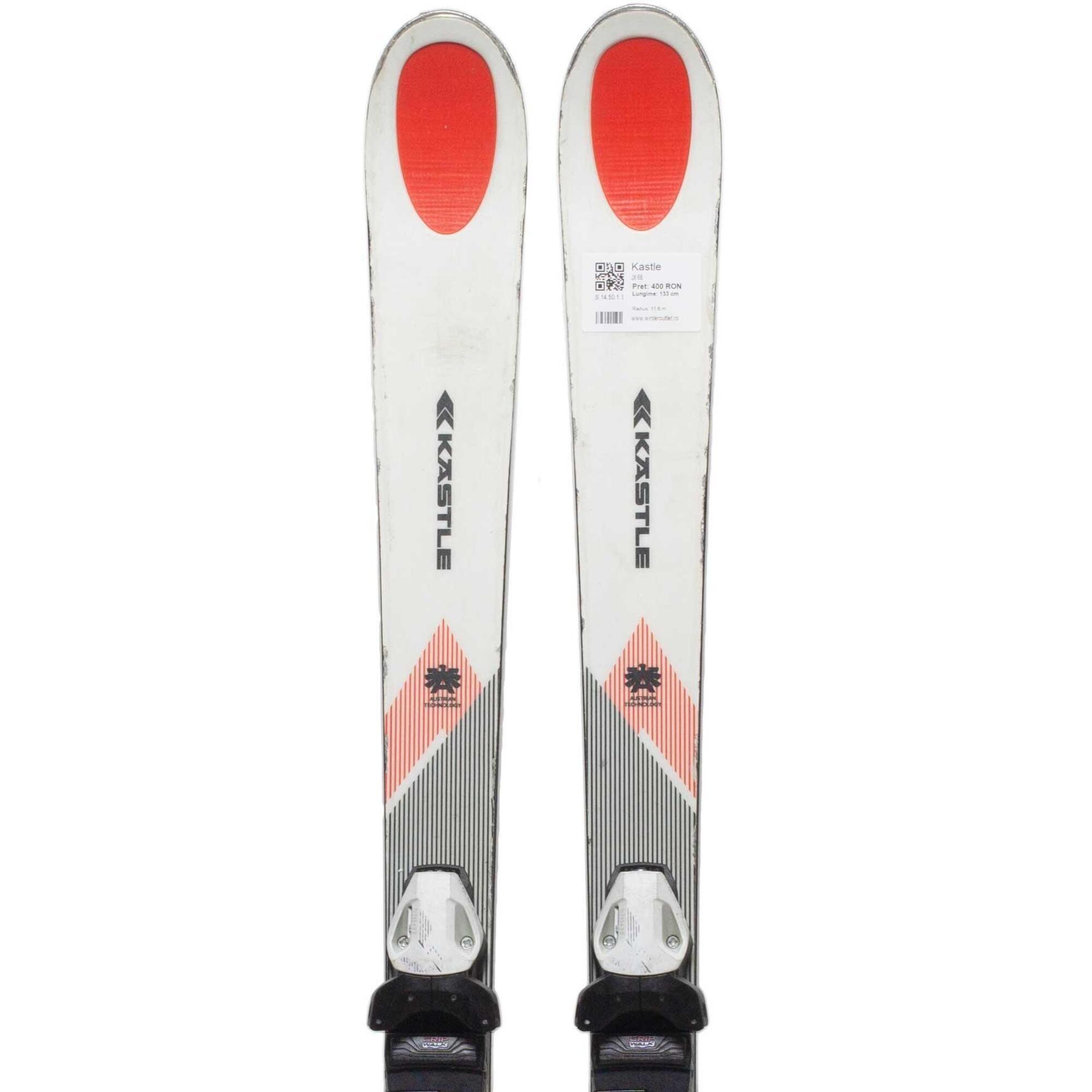 Second Life- Narty KASTLE JX 68, 133 cm, dobry stan