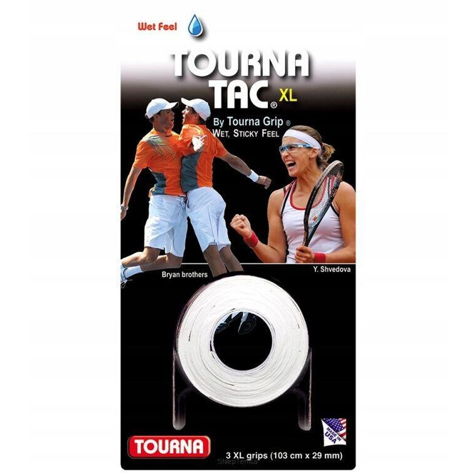 Owijki wierzchnie Tourna Tac XL biała x3