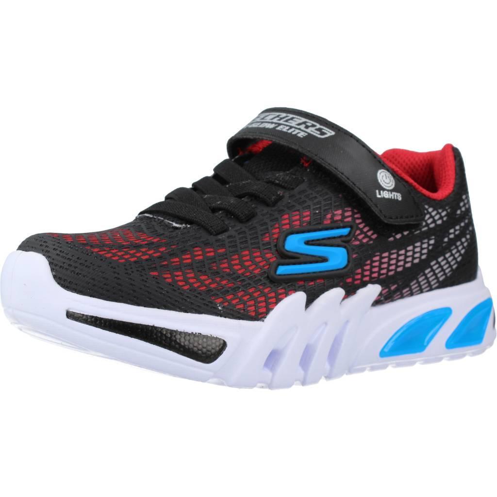 Buty Dziecko Skechers Bkrb Flex Glow czarny