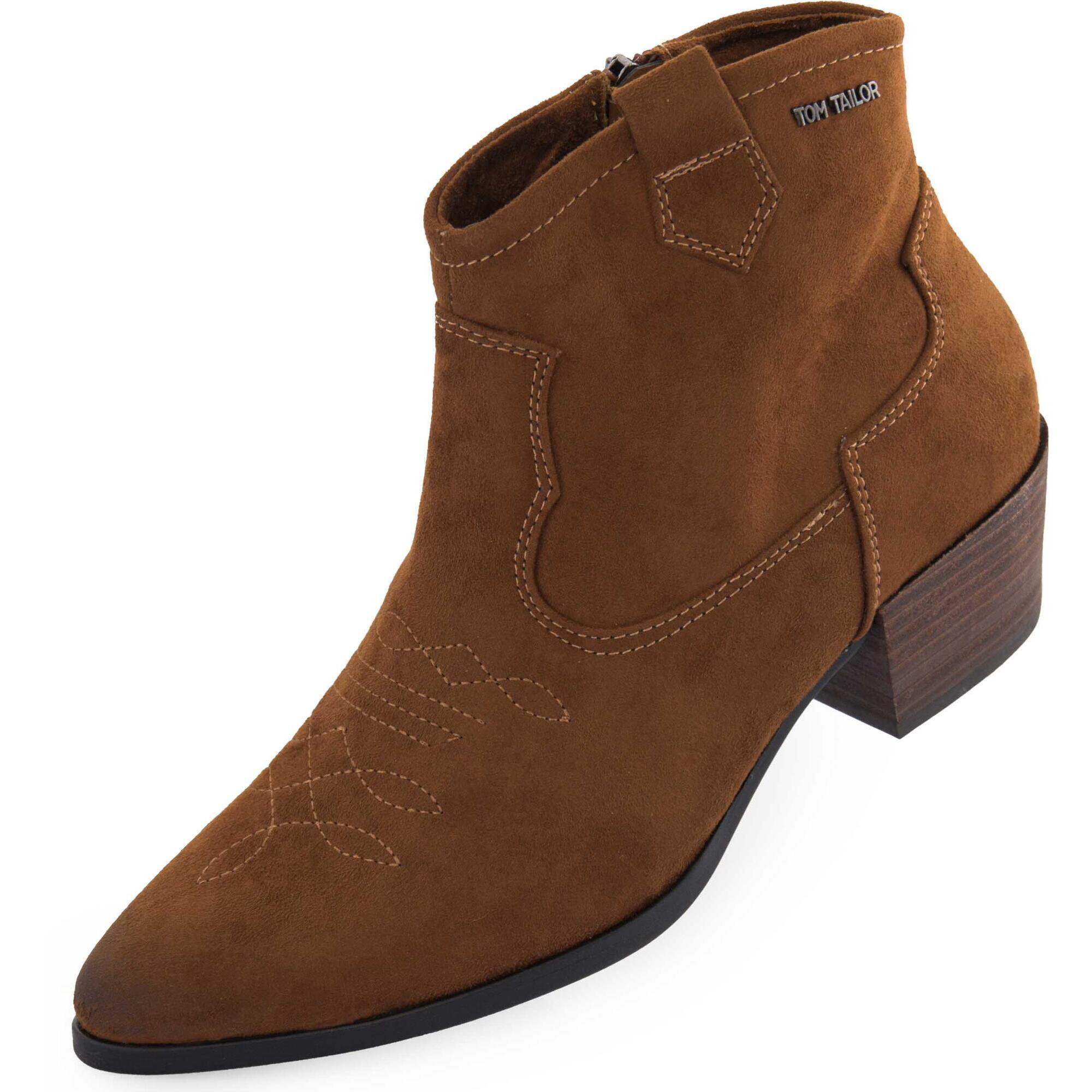 Botki Tom Tailor Cognac dla Kobiet - Rozmiar 42