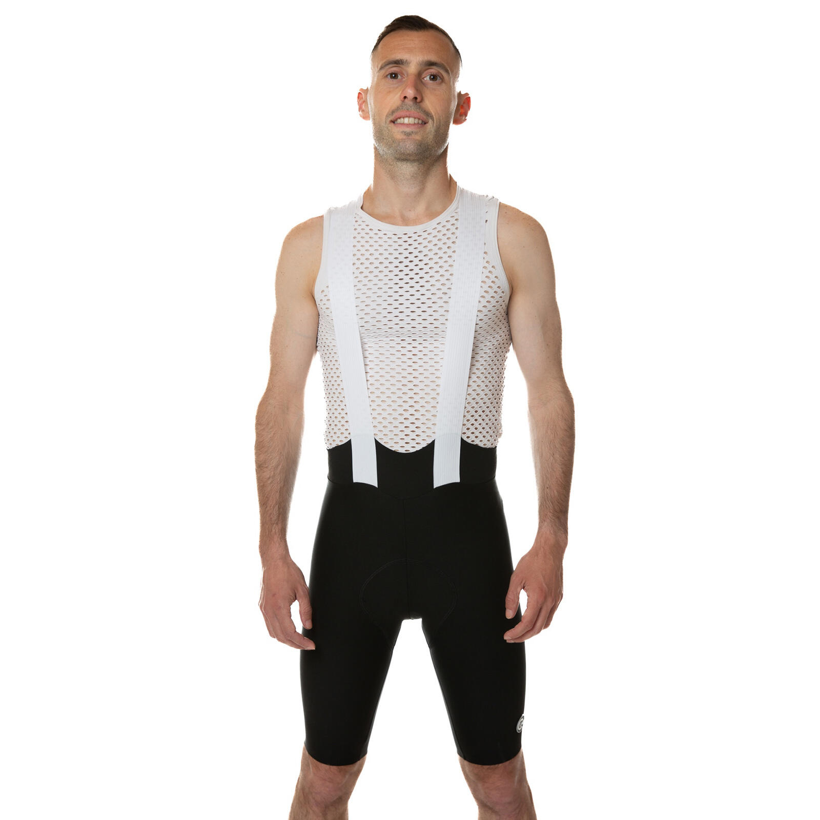 Spodenki rowerowe męskie OTTIMO - Czarne