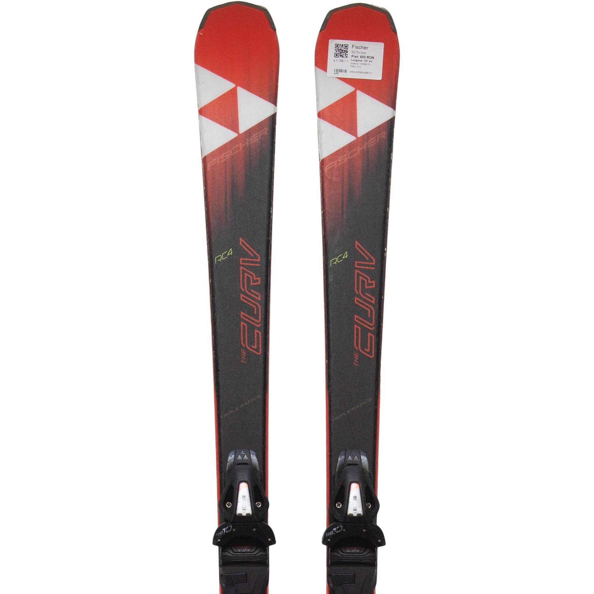 Second Life- Narty FISCHER RC4 The Curve, 150 cm- Stan dobry