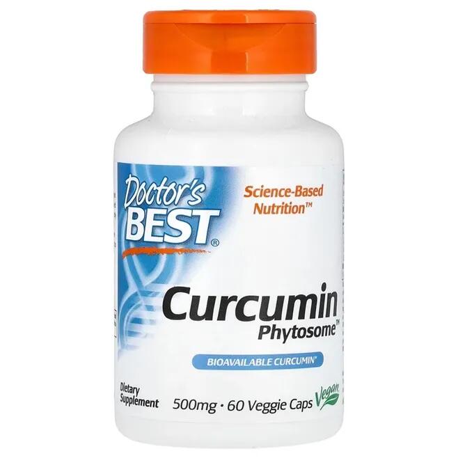 Kurkumina Curcumin Phytosome + Meriva, 500mg Doctor's Best 60 vkaps