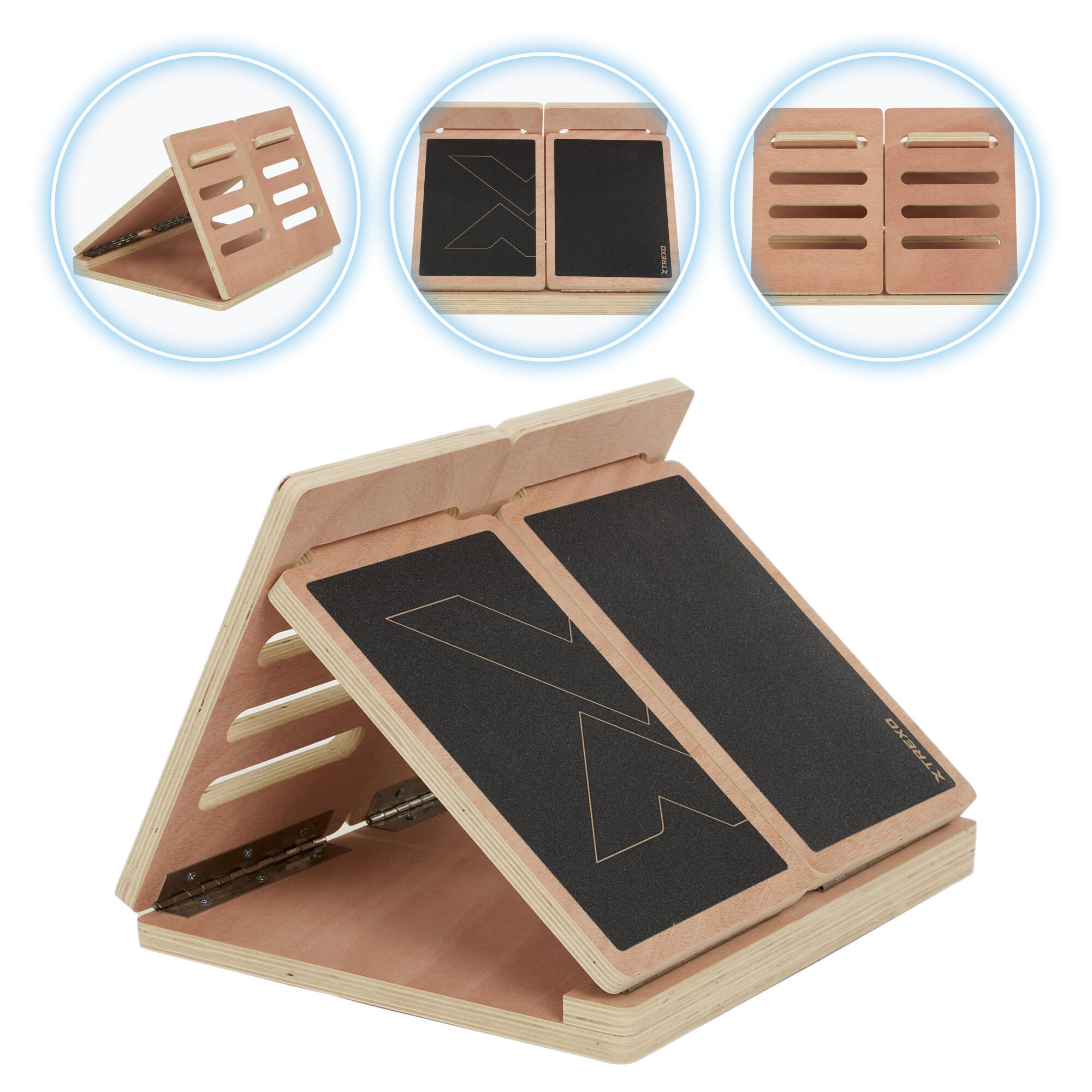 Platforma do rozciągania łydek XTREXO regulowana SLANT BOARD