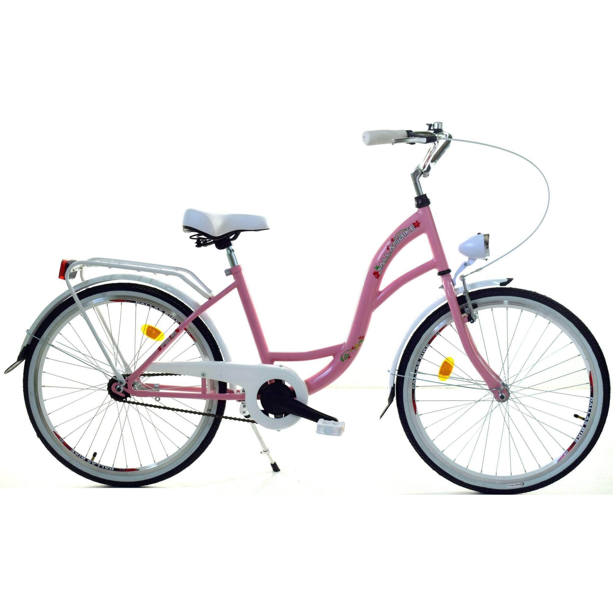 Rower Miejski dziecięcy Dallas Bike City Junior 24" 1spd