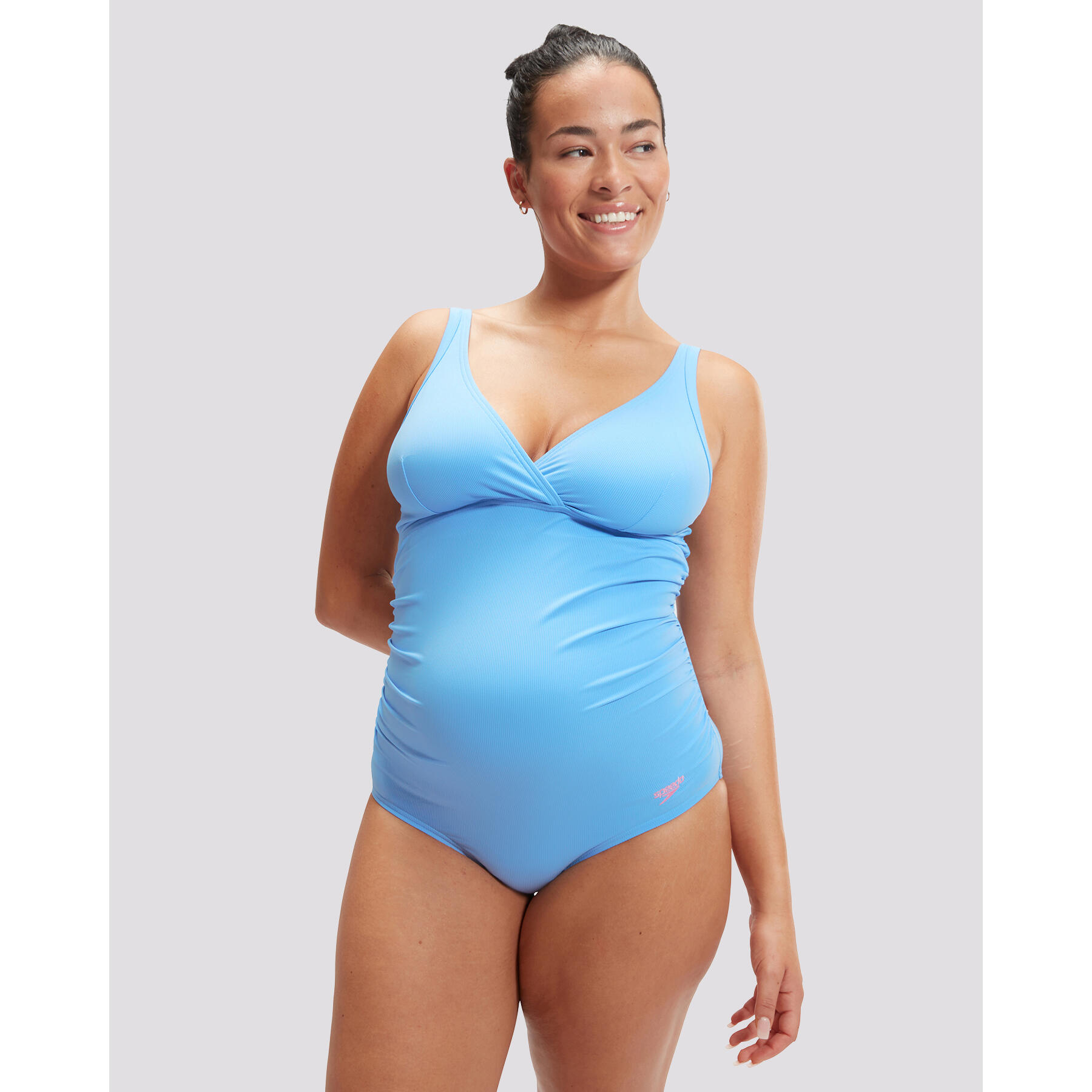 Damski kostium kąpielowy 1-częściowy Speedo V Neck Maternity U Back