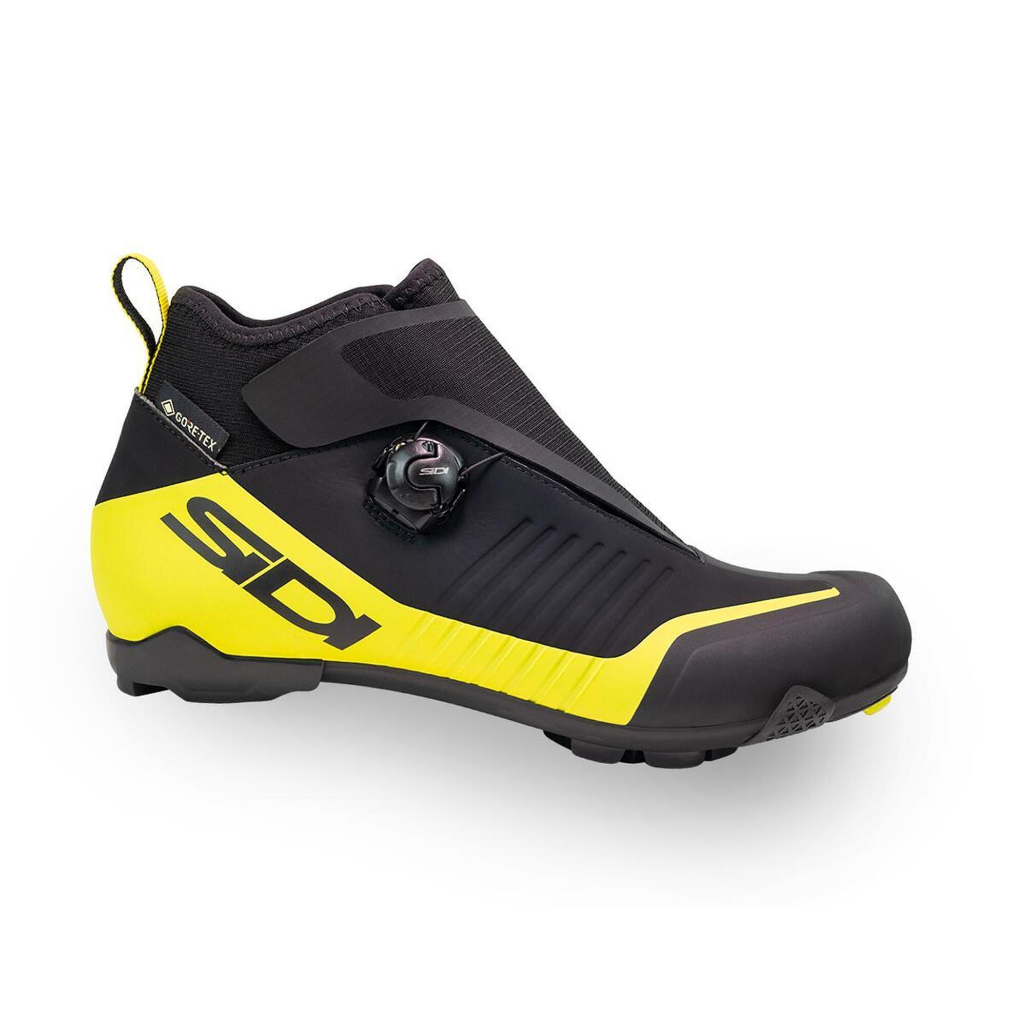 Buty HIEMX GTX (zima) - czarne/fluorescencyjne żółte