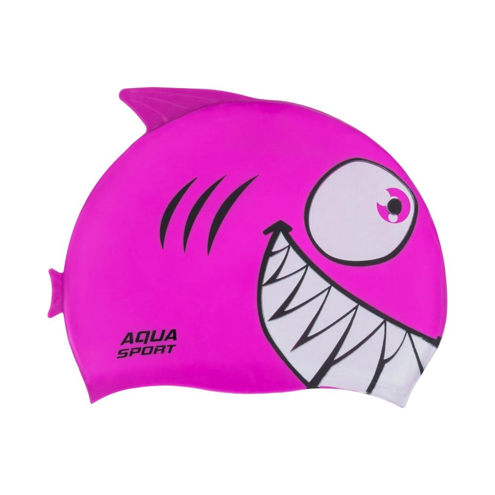 Czepek pływacki silikonowy na basen dla dzieci Aqua-Sport