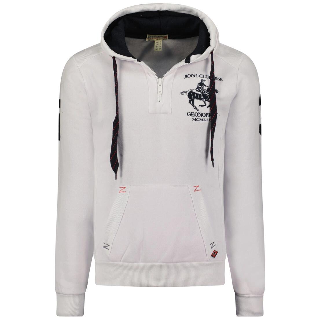 Bluza Geographical Norway FOLTON EO MEN 100 biały męska (WW4783H/GNO-White)