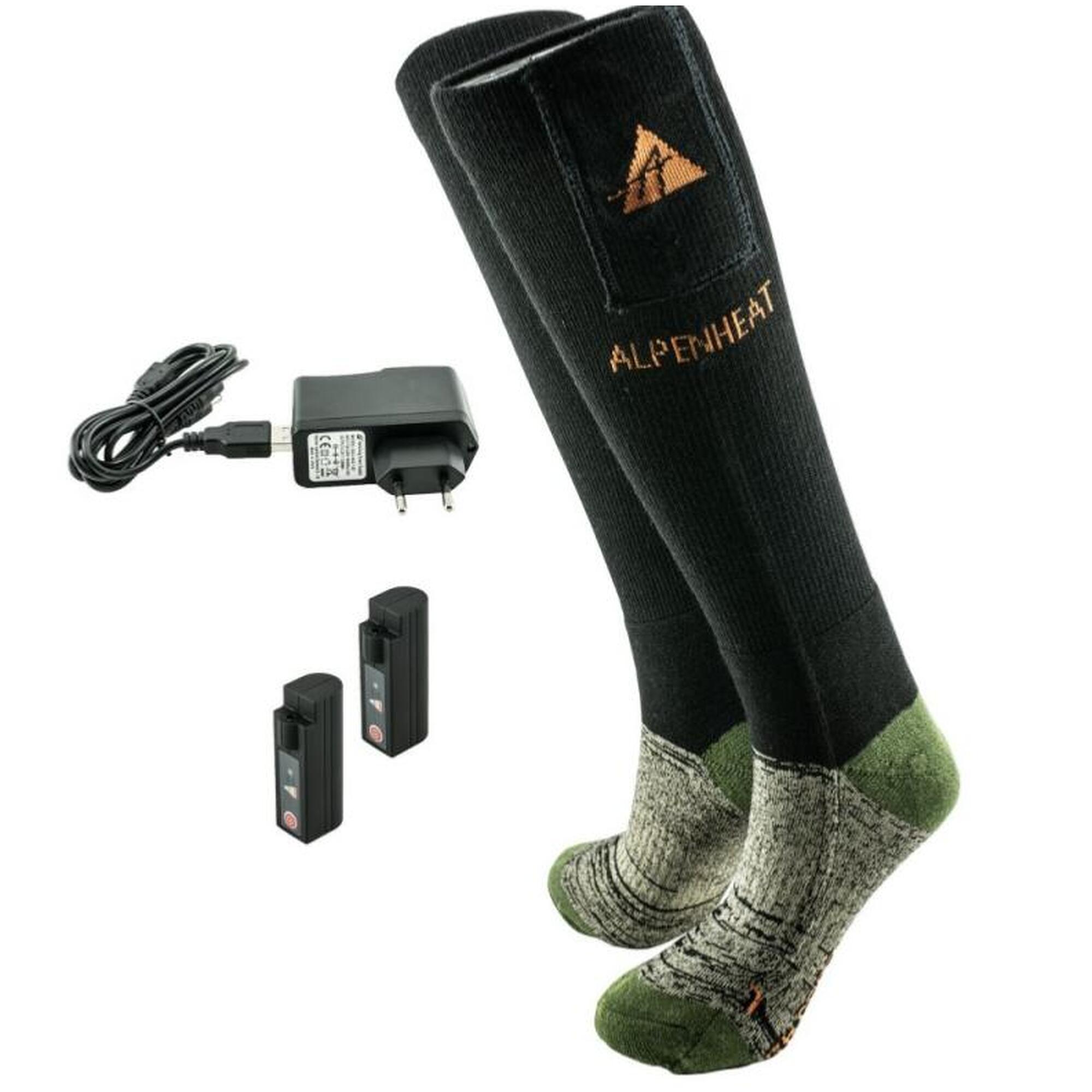 Skarpetki narciarskie podgrzewane Alpenheat Fire WoolSocks