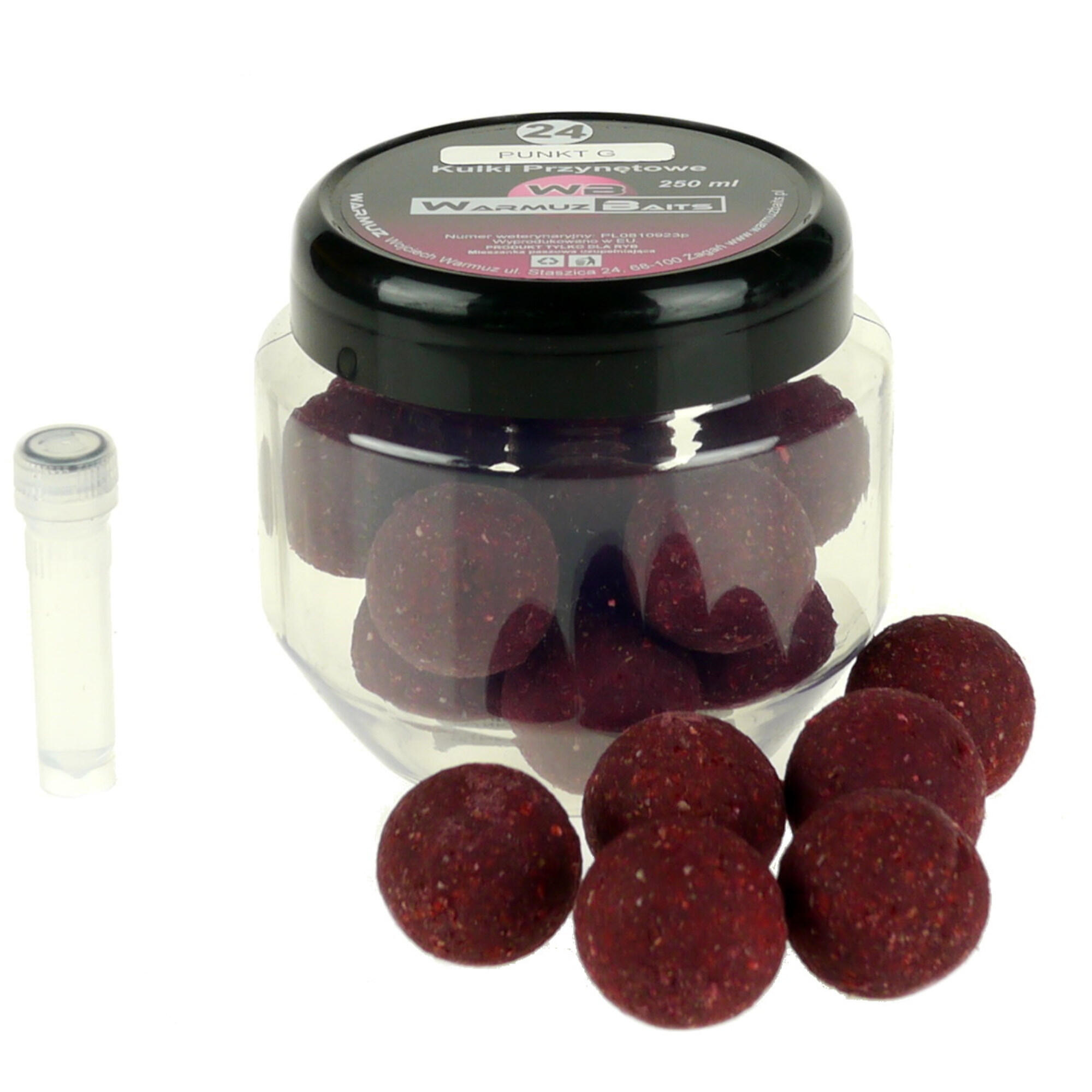 Przynęta Kulki Haczykowe Warmuz Baits Punkt G 24 Mm + Dopalacz
