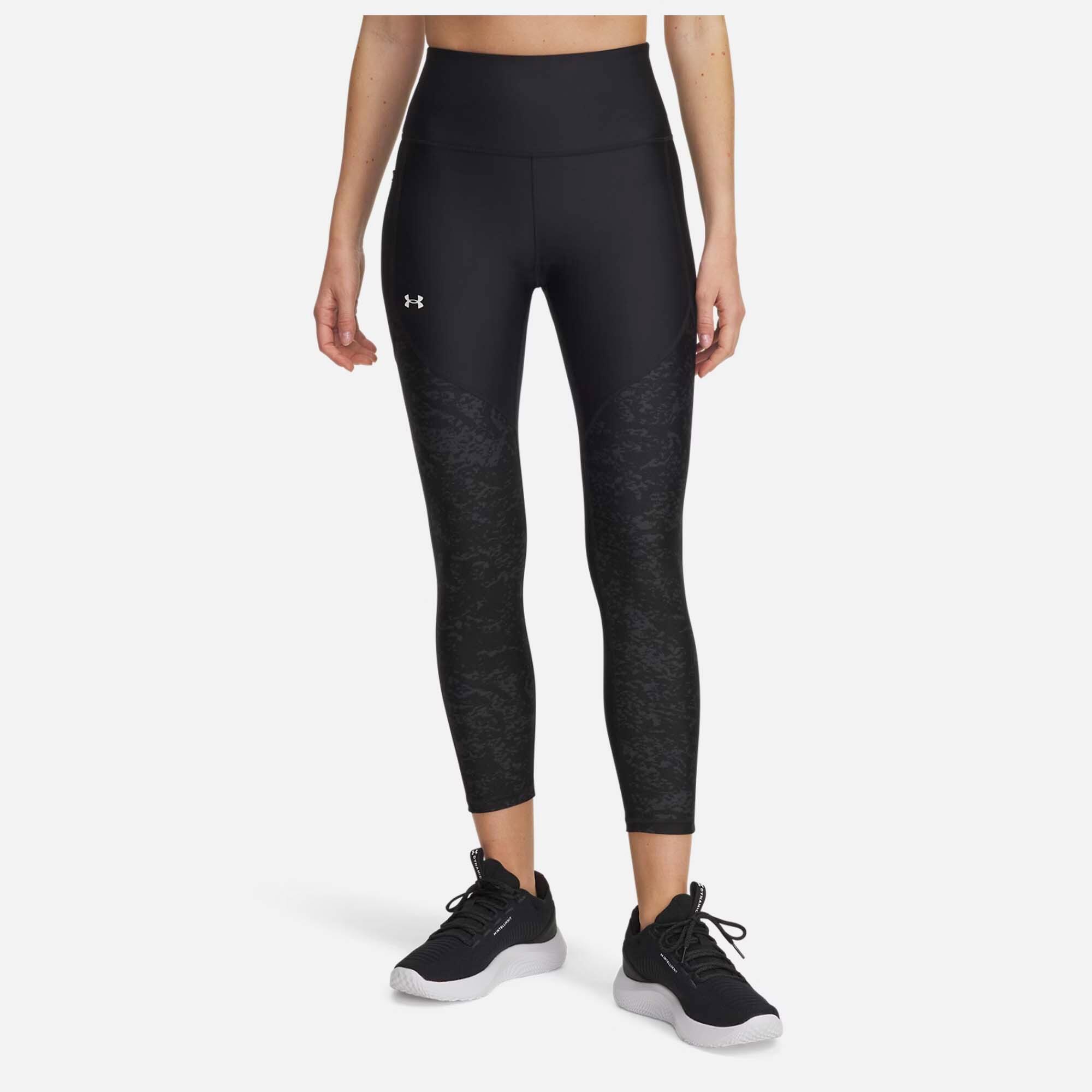Legginsy Under Armor Tech Print Panel Do Kostki Damskie