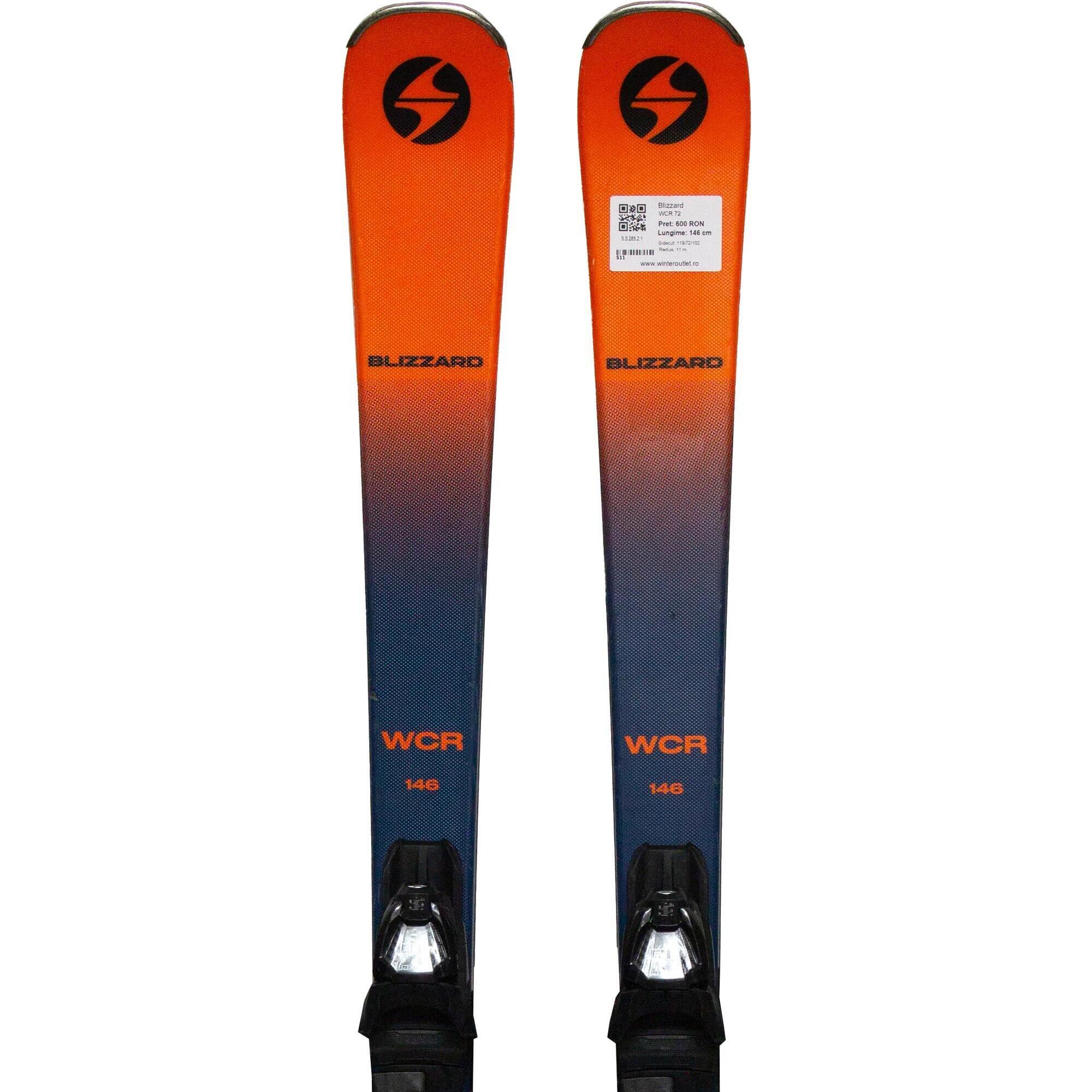 Second Life- Narty BLIZZARD WCR 72, 167 cm- Stan dobry