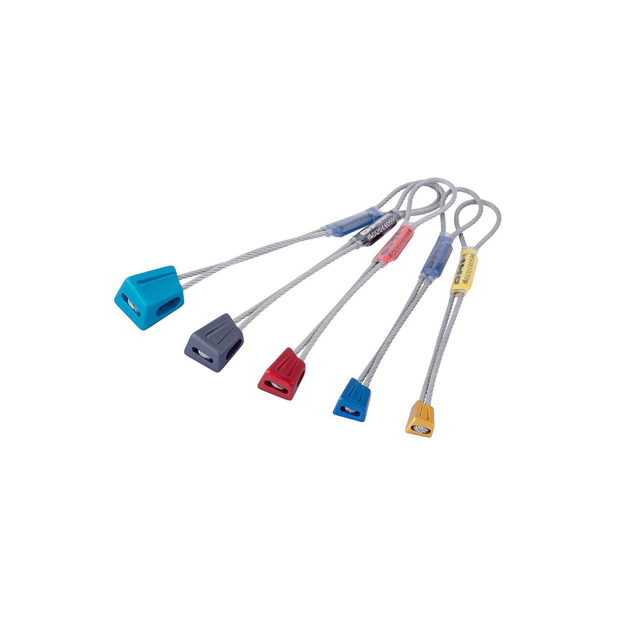 Kości wspinaczkowe DMM HB Alloy Offset Set 7-11