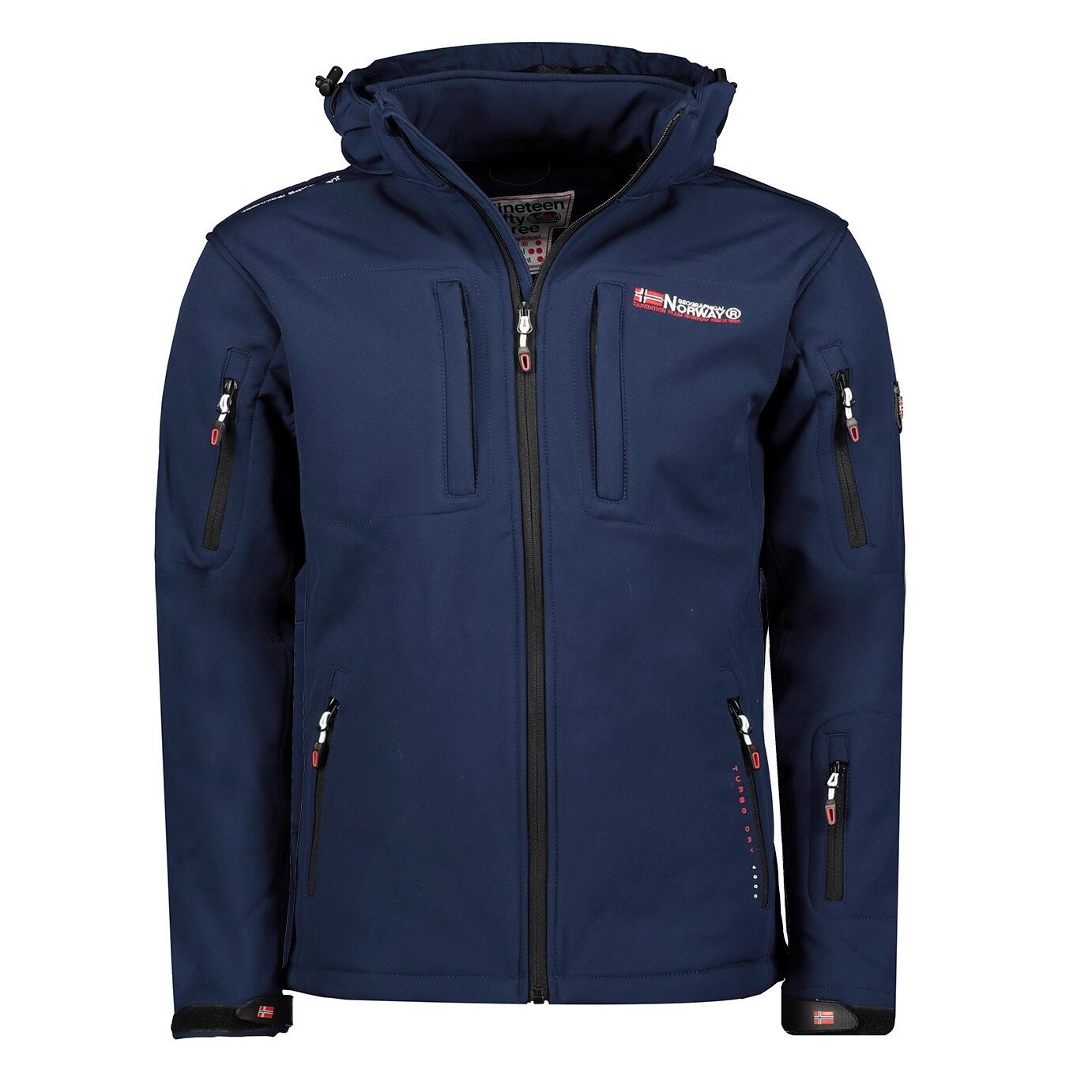 Geographical Norway Softshell TUNAR DB NAVY MEN 009 (WY9170H/GN/Navy)
