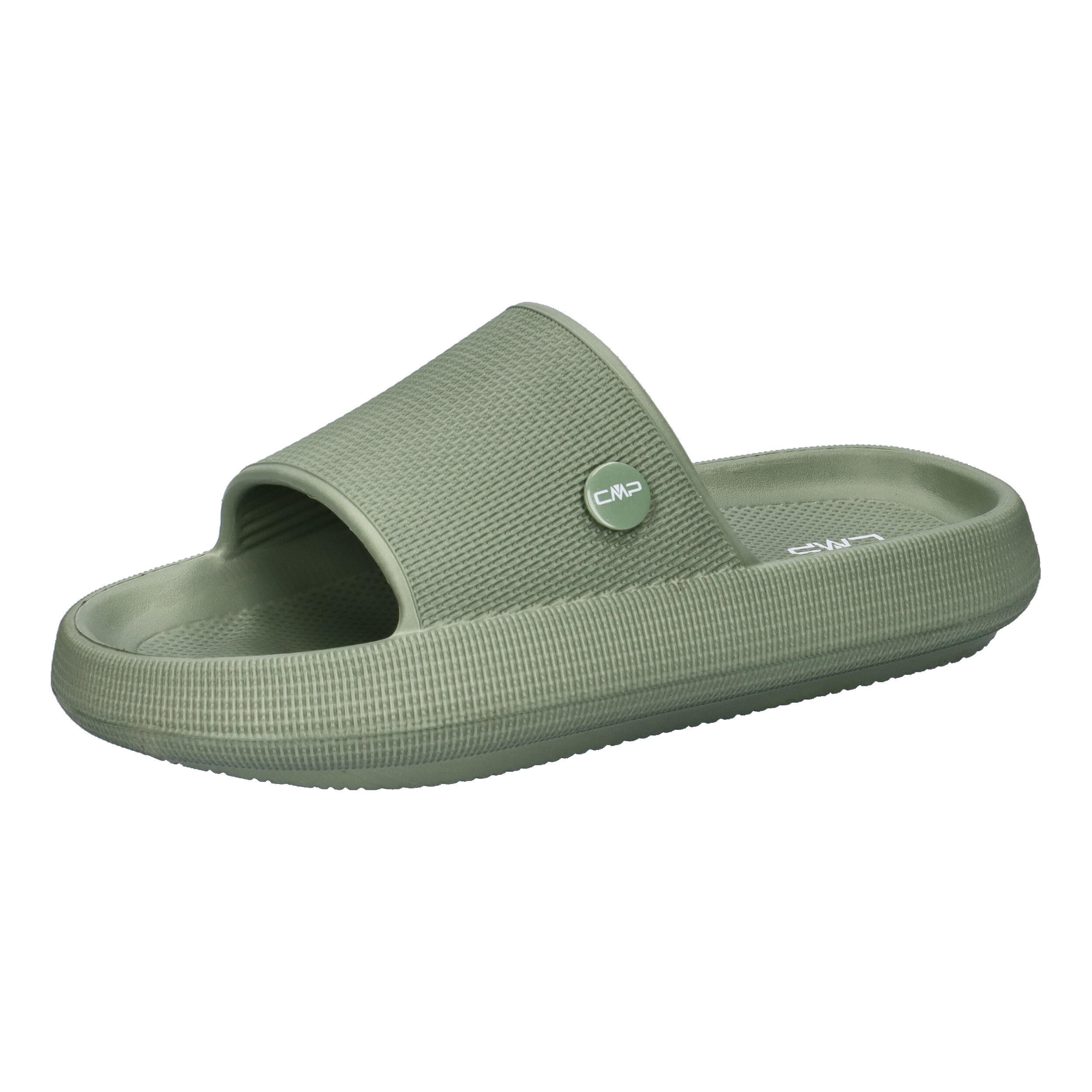 Klapki sportowe damskie CMP Ruby Slipper wygodne zielone