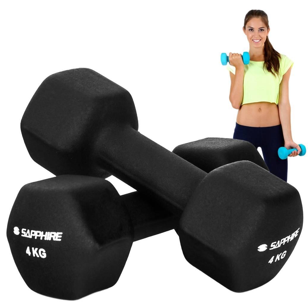 Hantelki fitness Sapphire SG-1104DV 2x4 kg