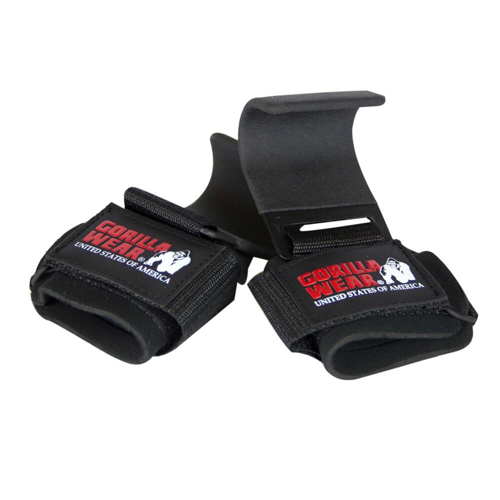 Hak do podnoszenia ciężarów Gorilla Wear, wytrzymały i wyściełany
