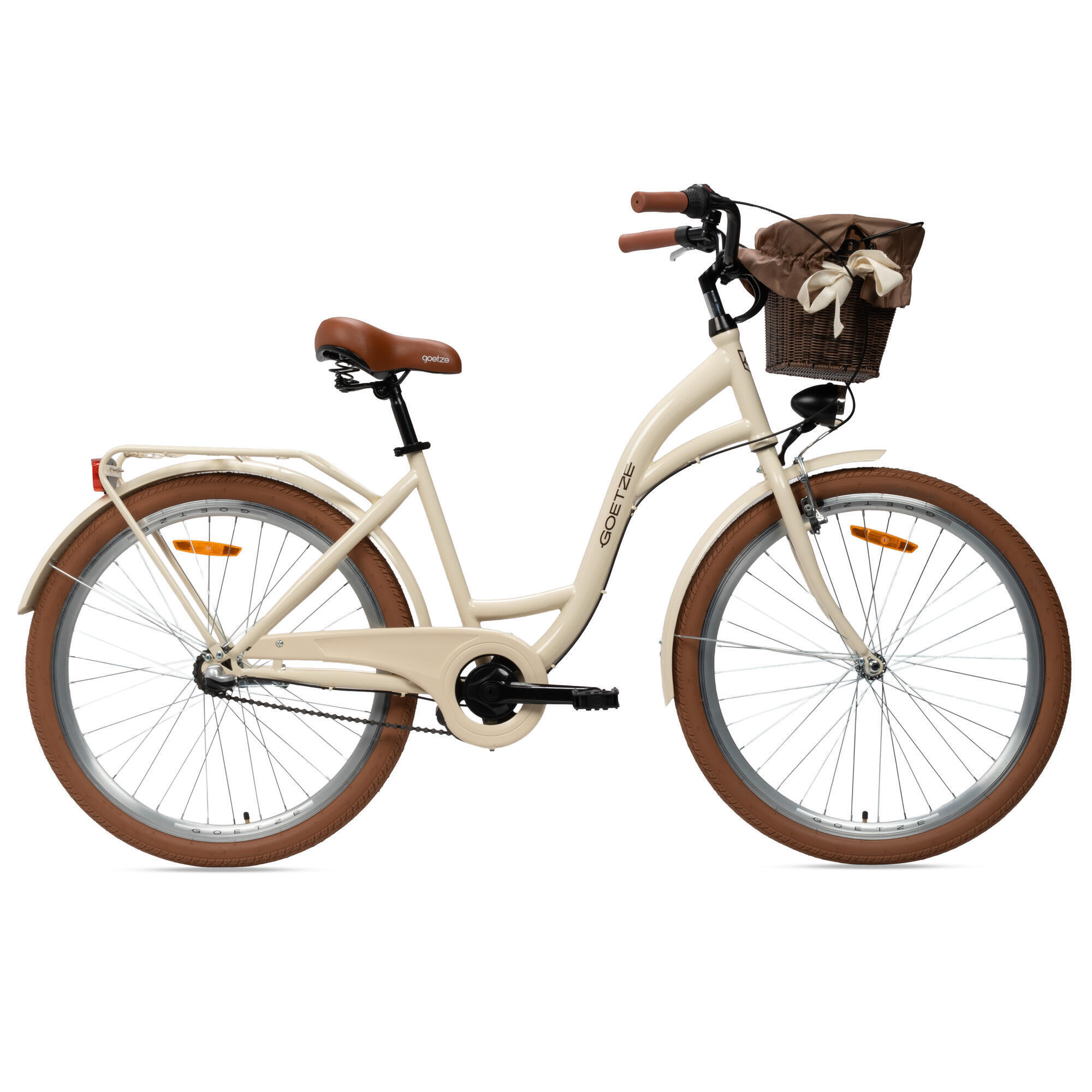 Damski Rower miejski GOETZE STYLE 26" 3b kosz