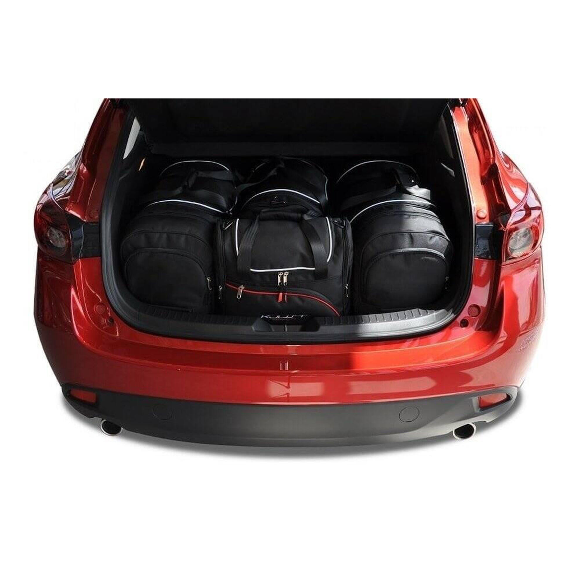 Torby Do Bagażnika Mazda 3 Hatchback 2013-2018 4Szt Kjust