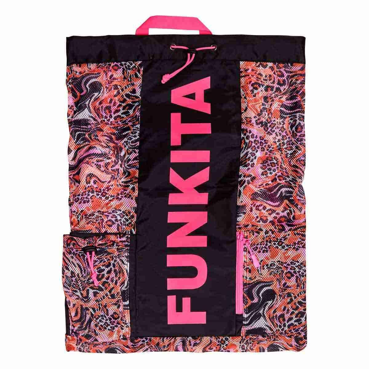 Worek treningowy szkolny Funkita Mesh Gear Bag Tipsy Tiger