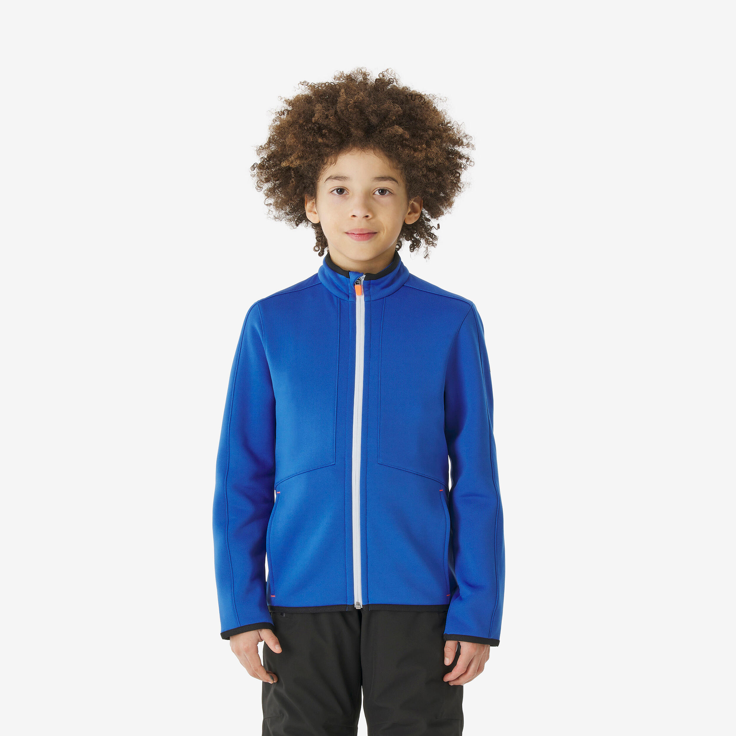 Bluza narciarska dla dzieci Quechua 500 zip