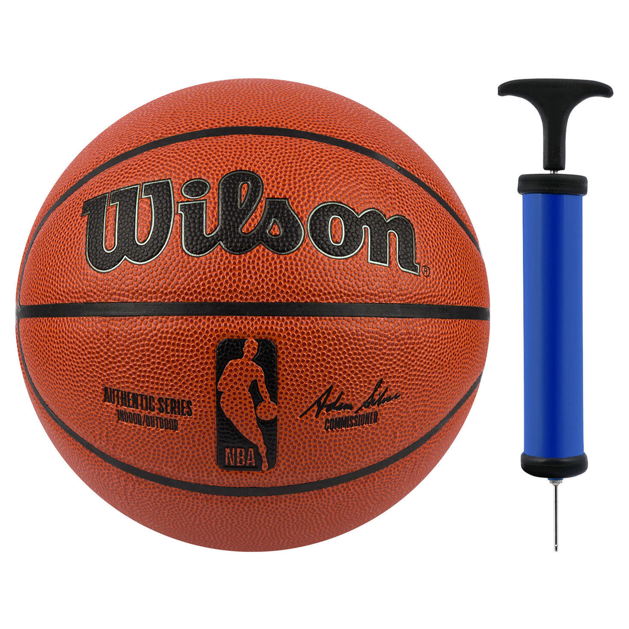 Piłka do koszykówki WILSON NBA AUTHENTIC In/Out koszykarska