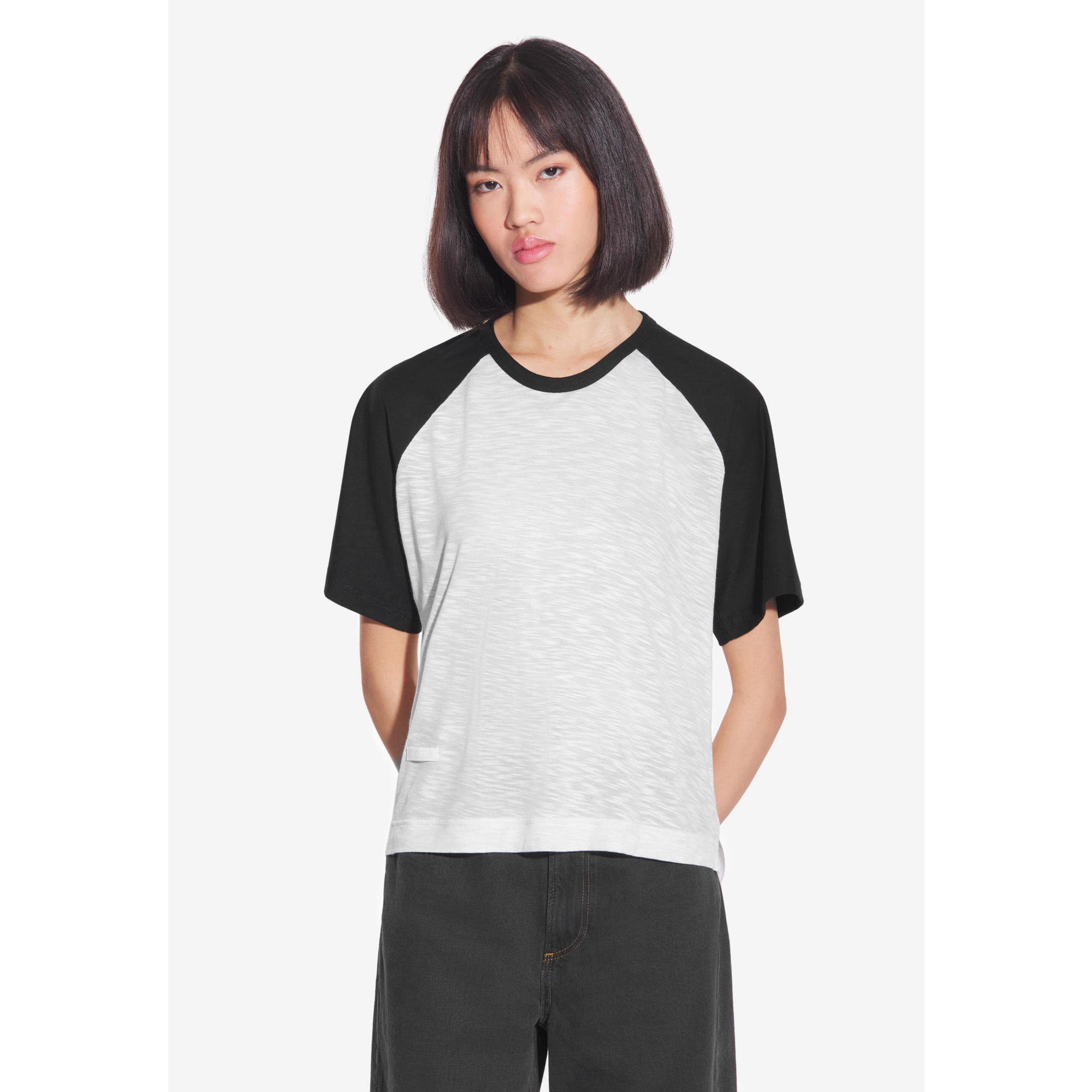 Koszulka sportowa damska Prosto College z krótkim rękawem