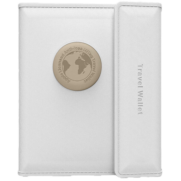 Portfel biały z lokalizatorem Android MiTag MILI